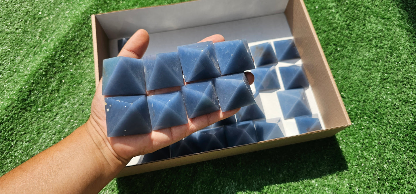 Lot 30 Pyramids Angelite**
