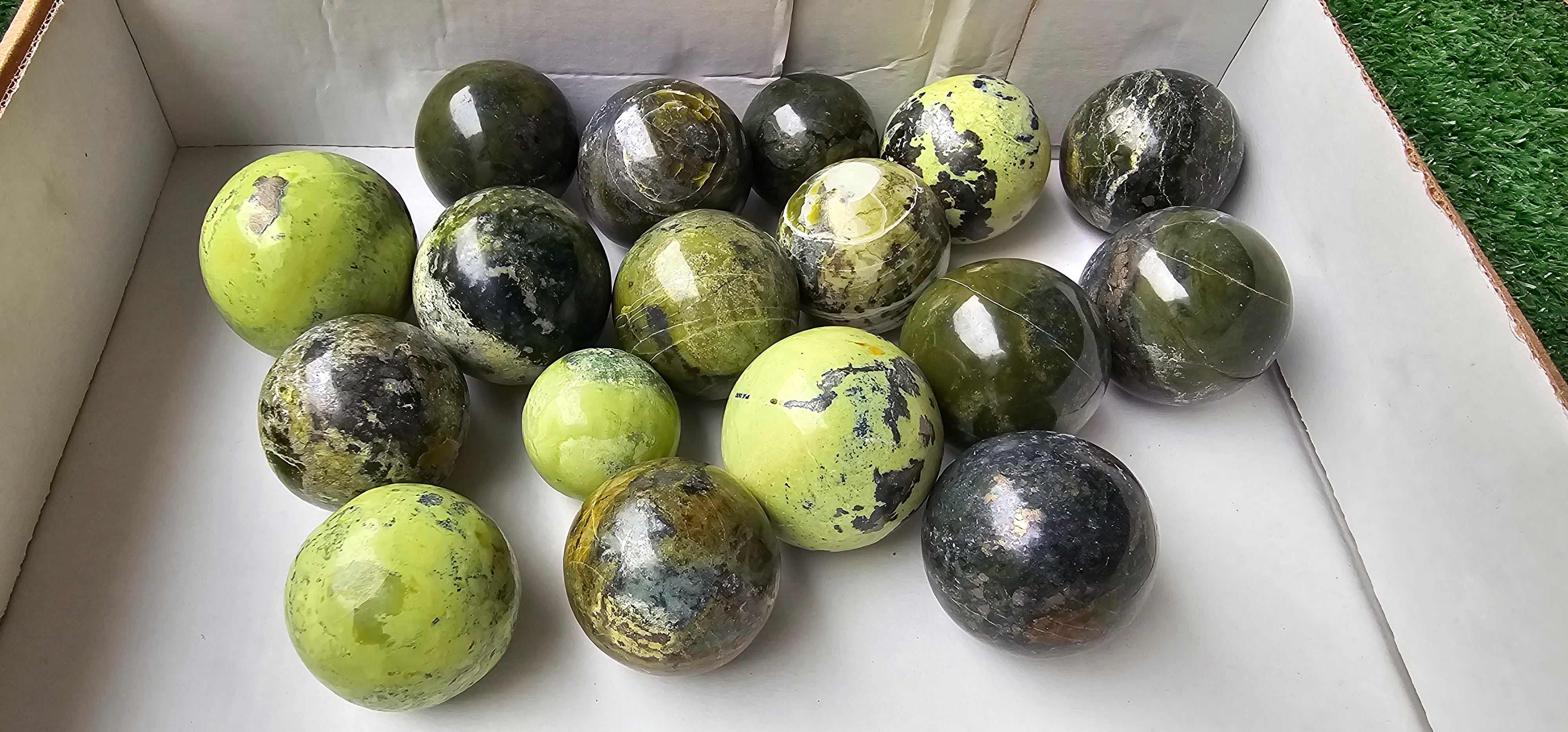 Lot 17 Serpentine Sphere