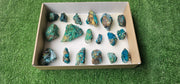 Lot 18 Chrysocolla on Quartz