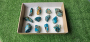 Lot 12 Chrysocolla on Quartz