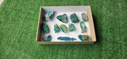 Lot 12 Chrysocolla on Quartz