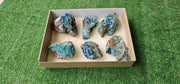 Lot 6 Chrysocolla on Quartz