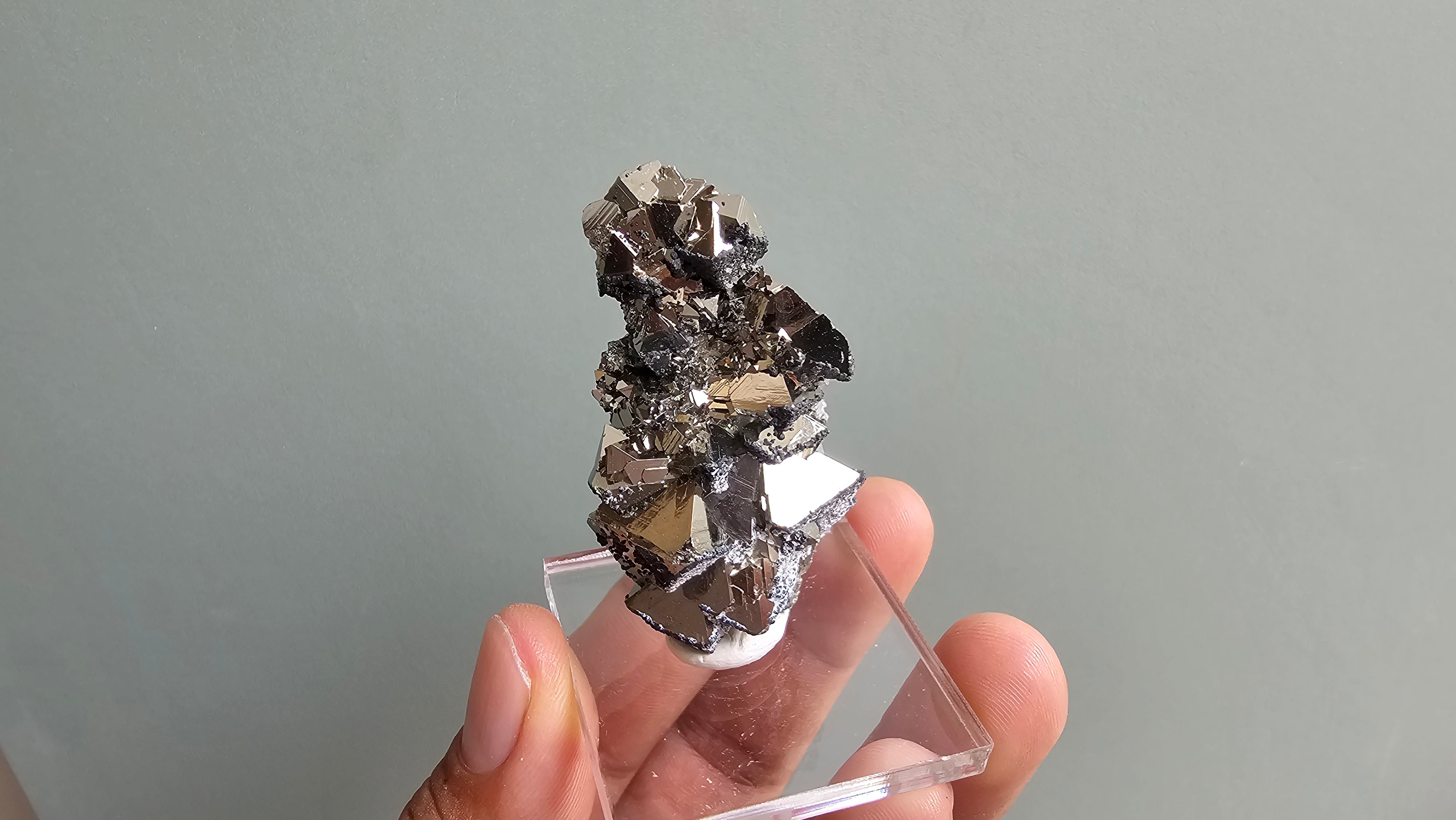 pyrite octahedral