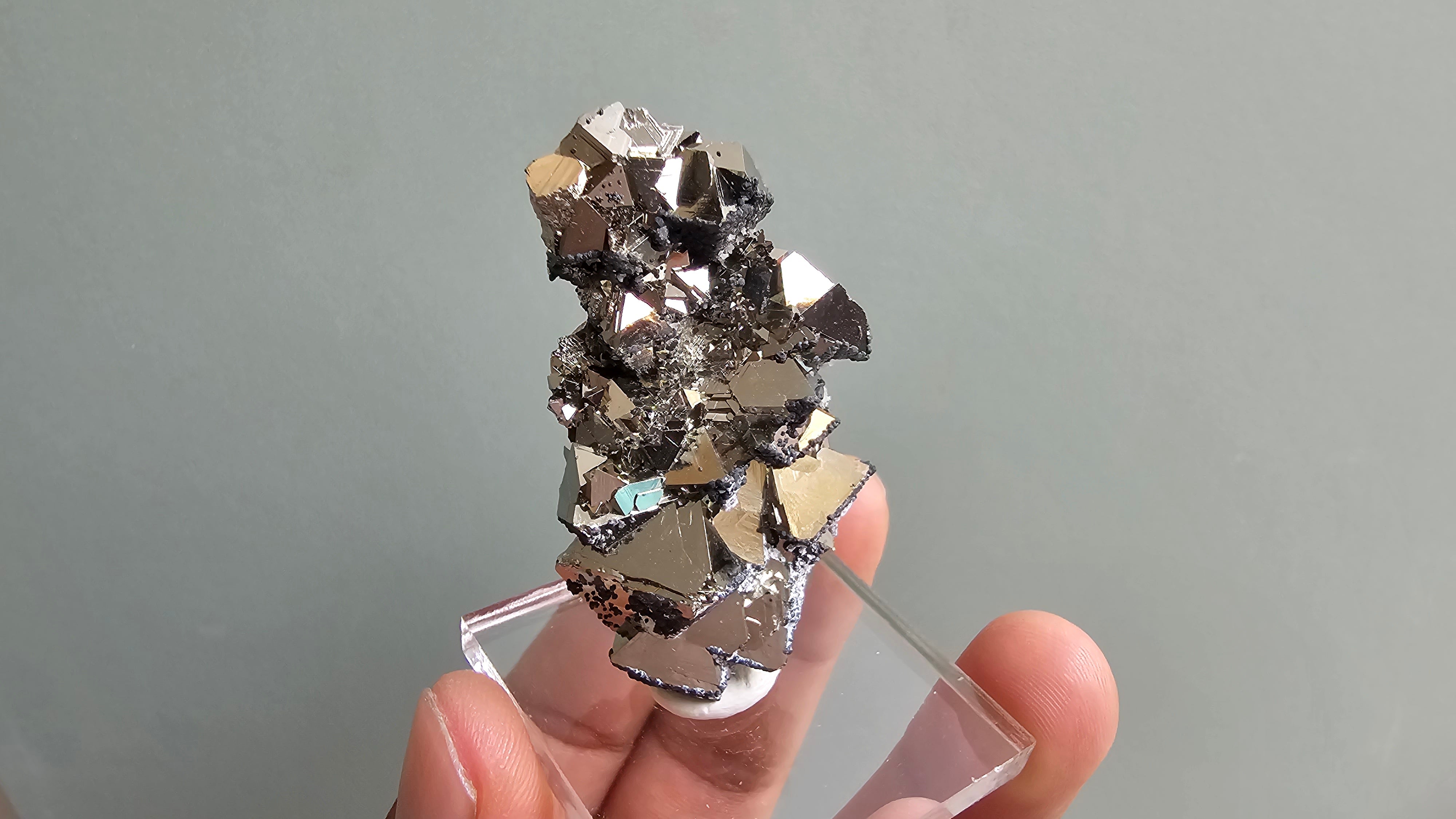 pyrite octahedral