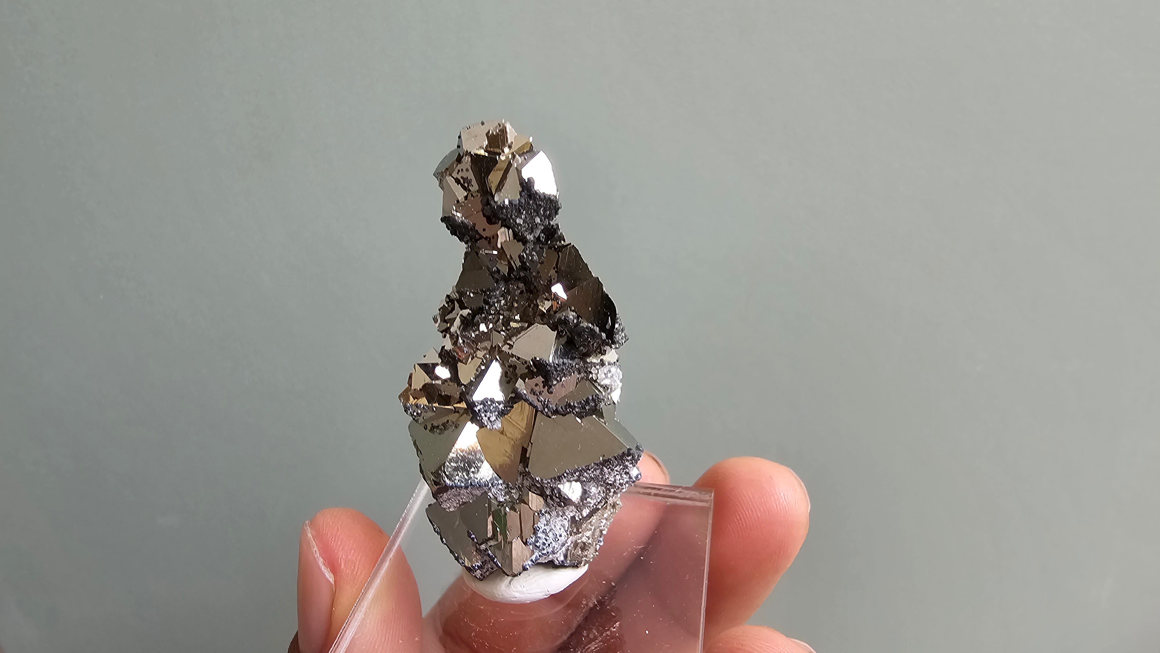 pyrite octahedral