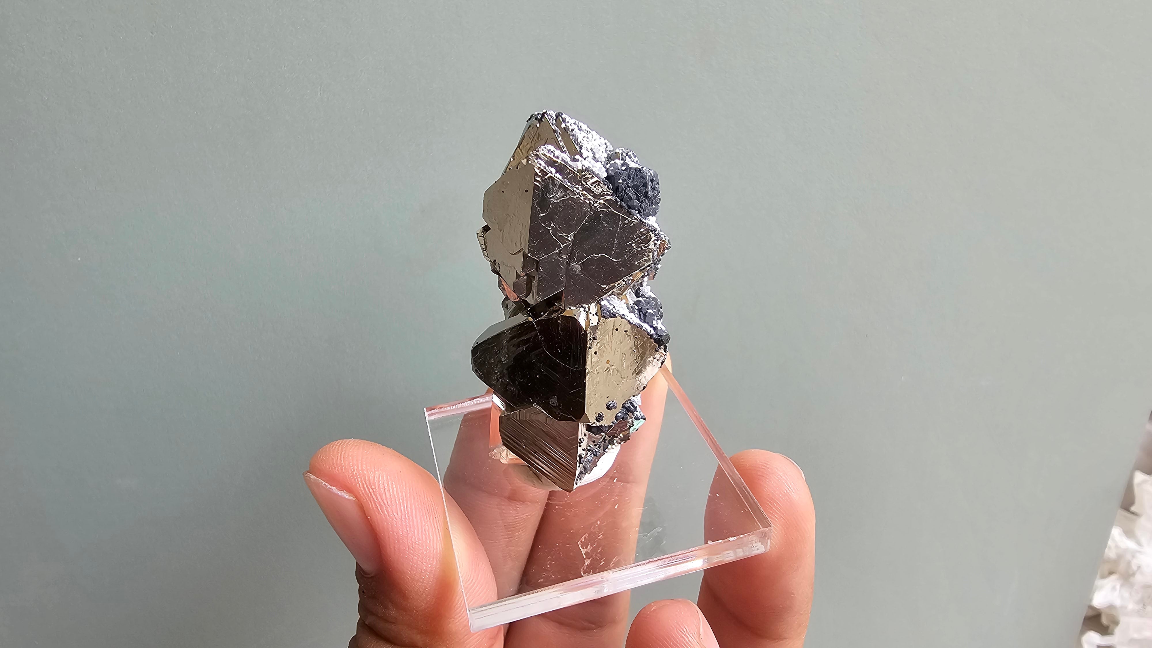 pyrite octahedral