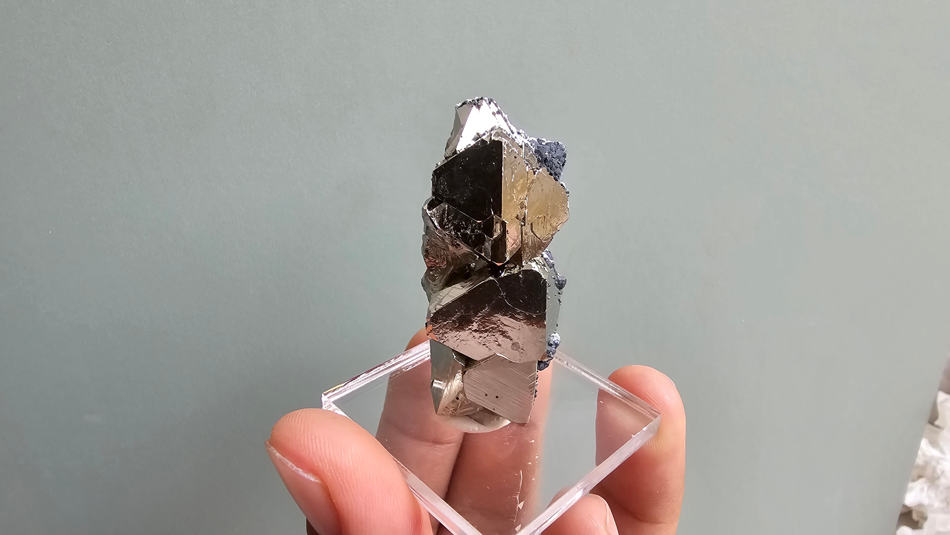 pyrite octahedral