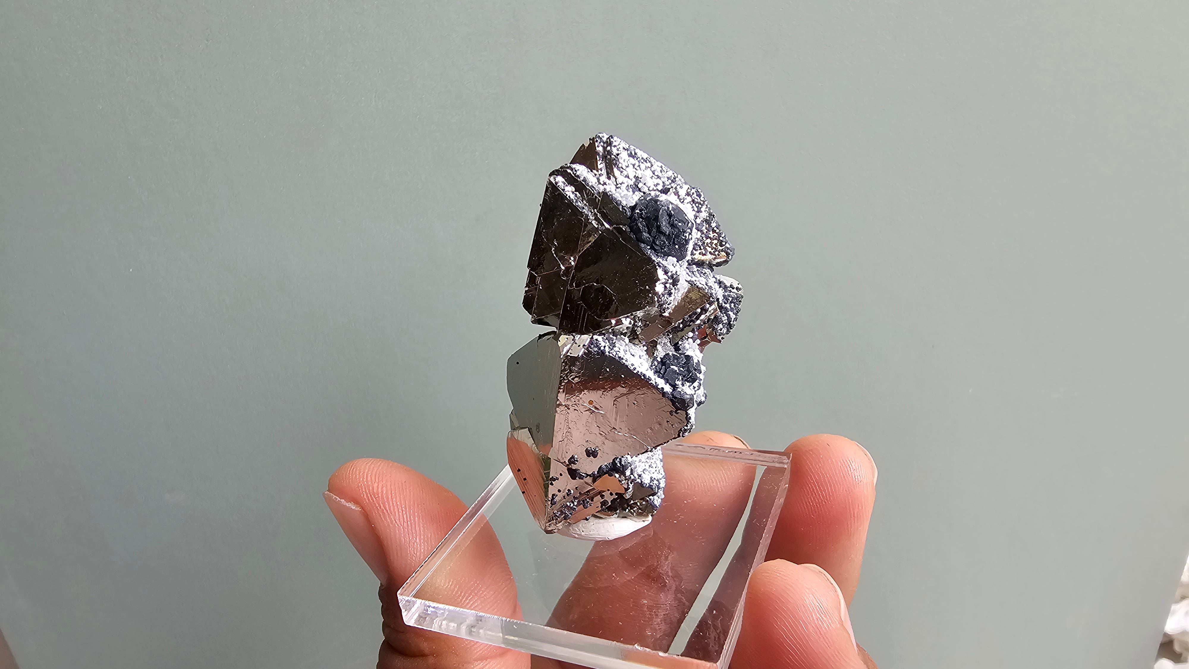 pyrite octahedral