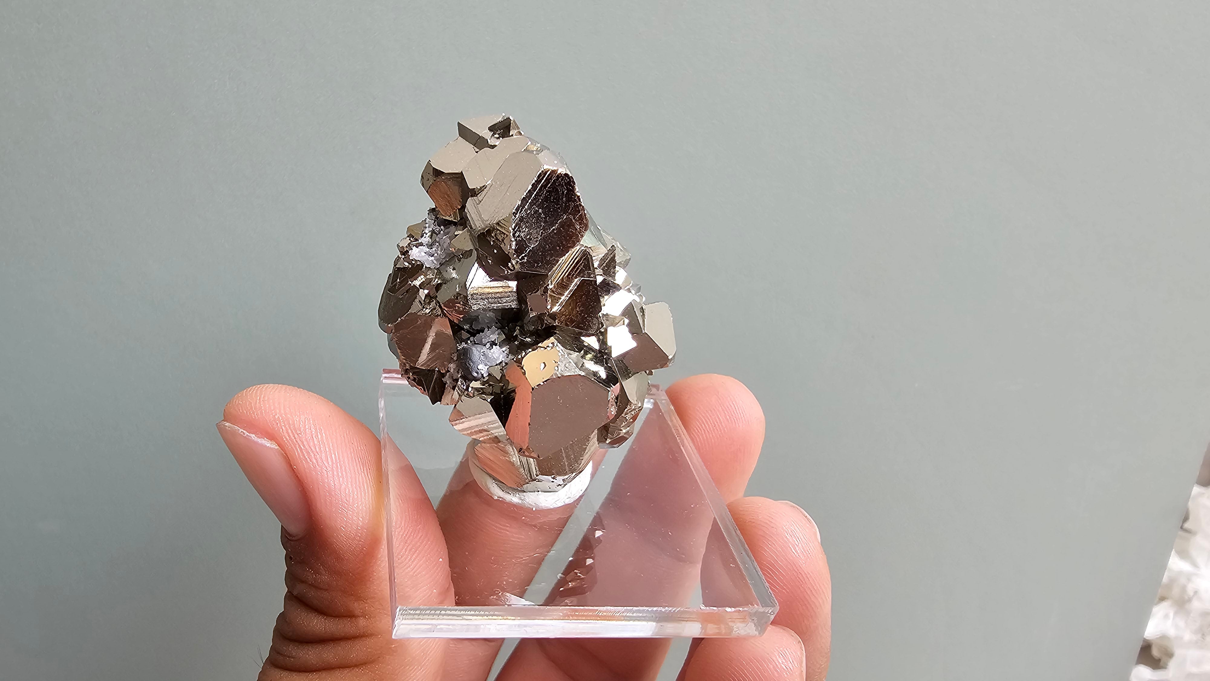 pyrite octahedral