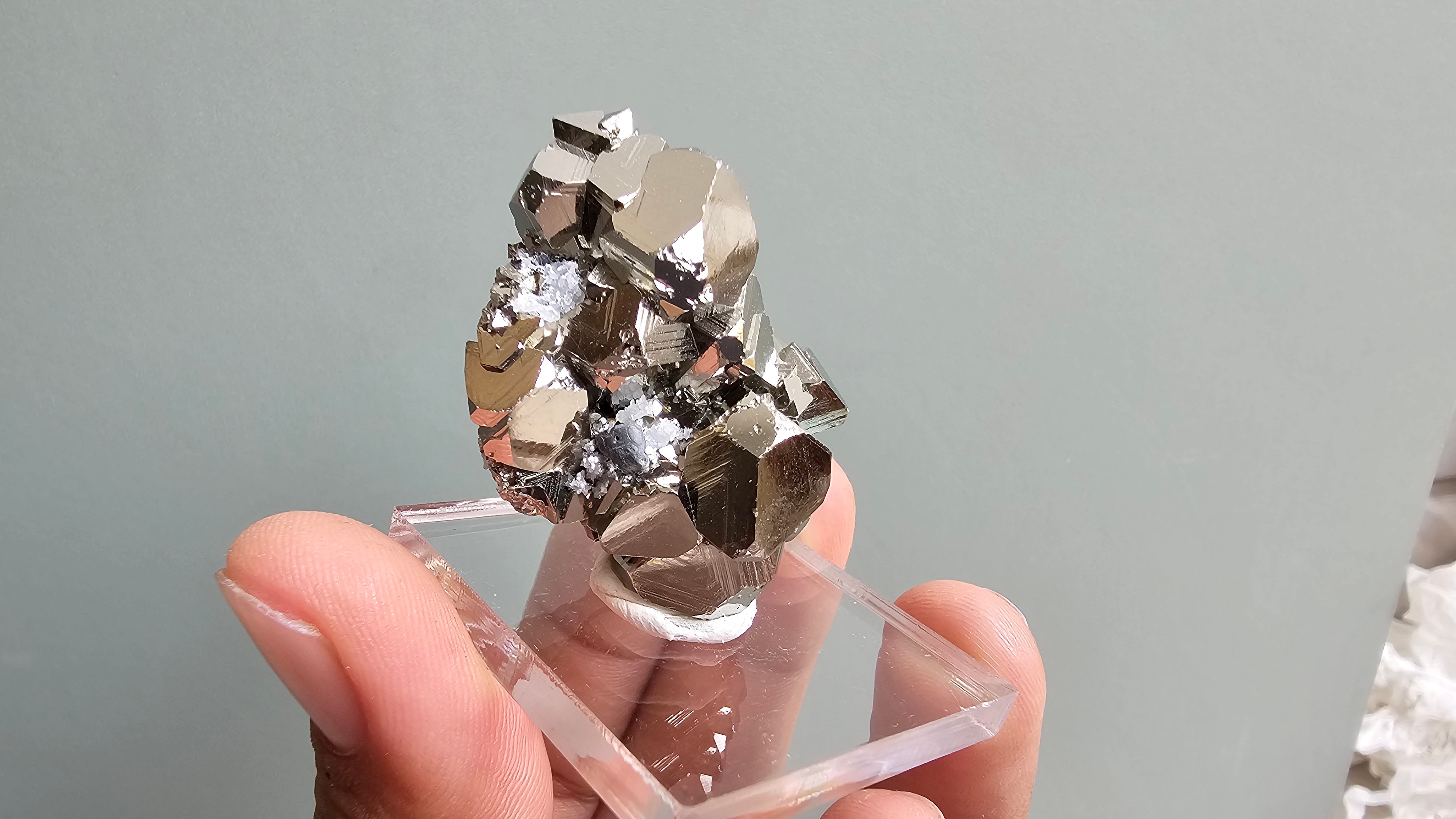 pyrite octahedral