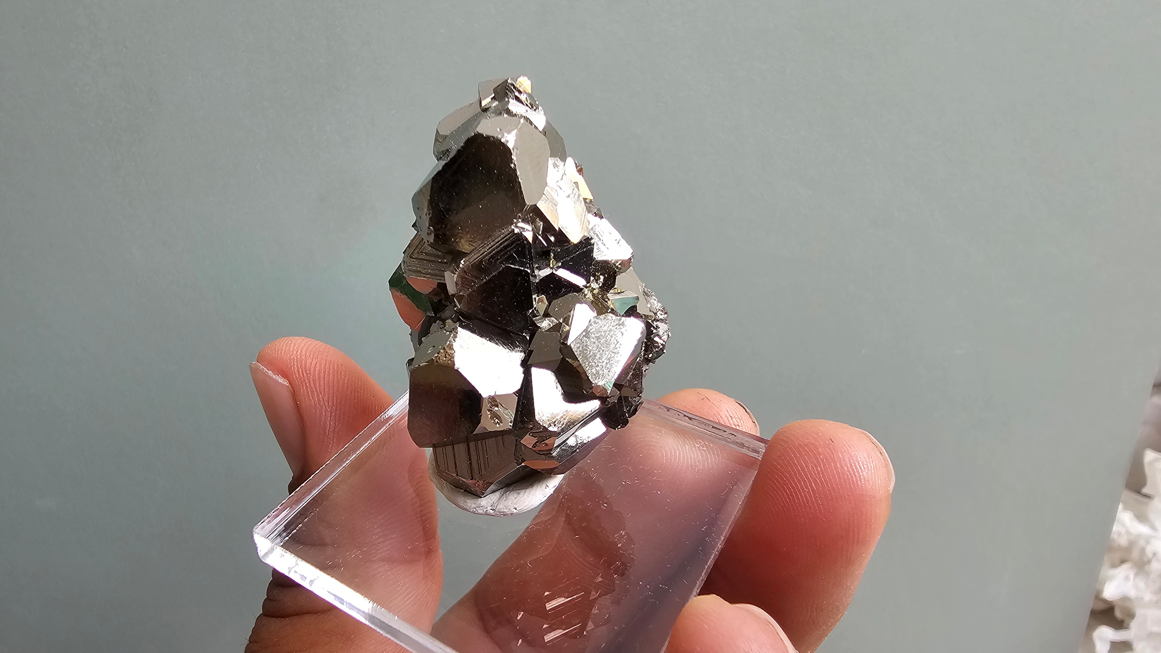 pyrite octahedral