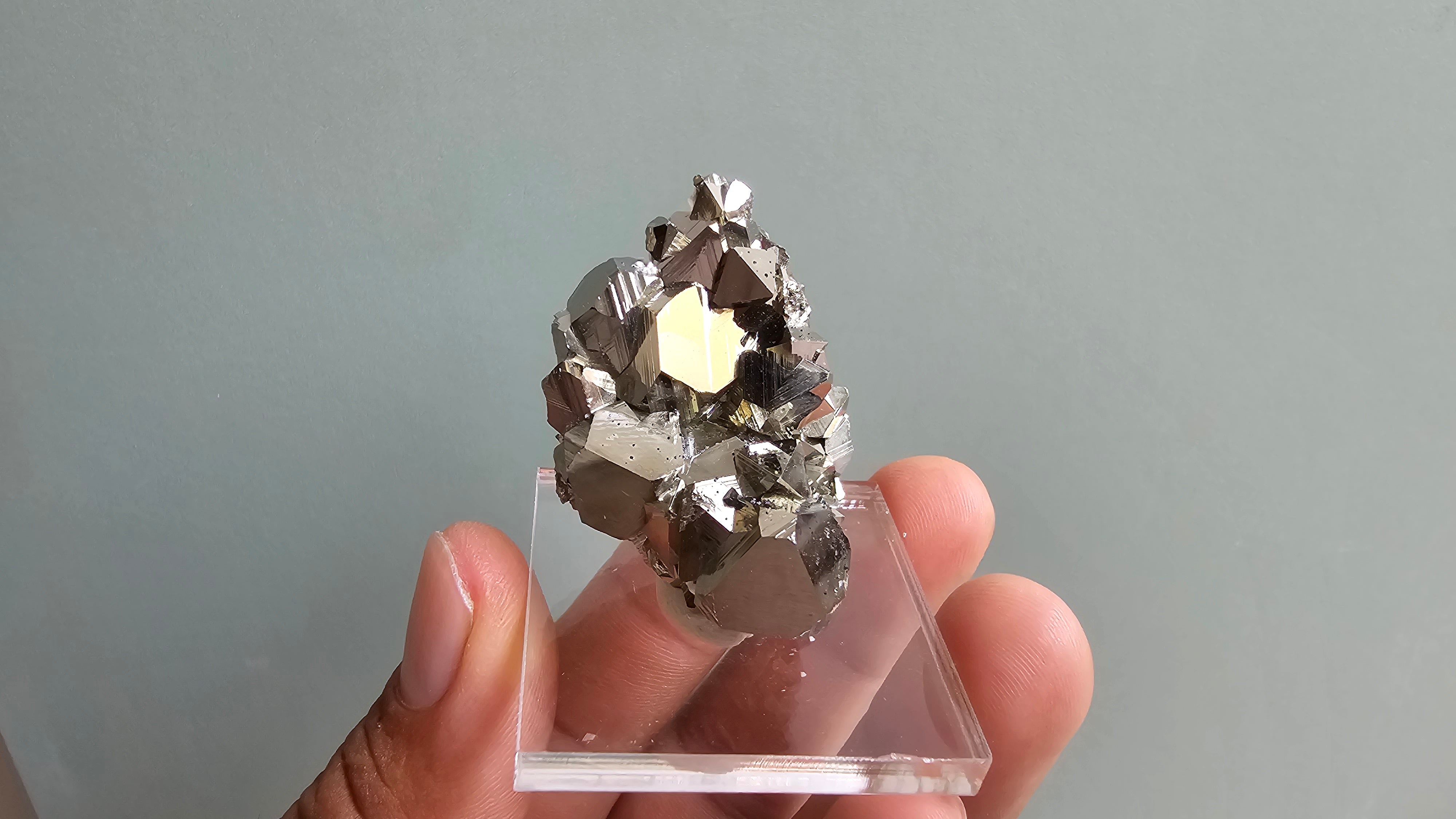 pyrite octahedral