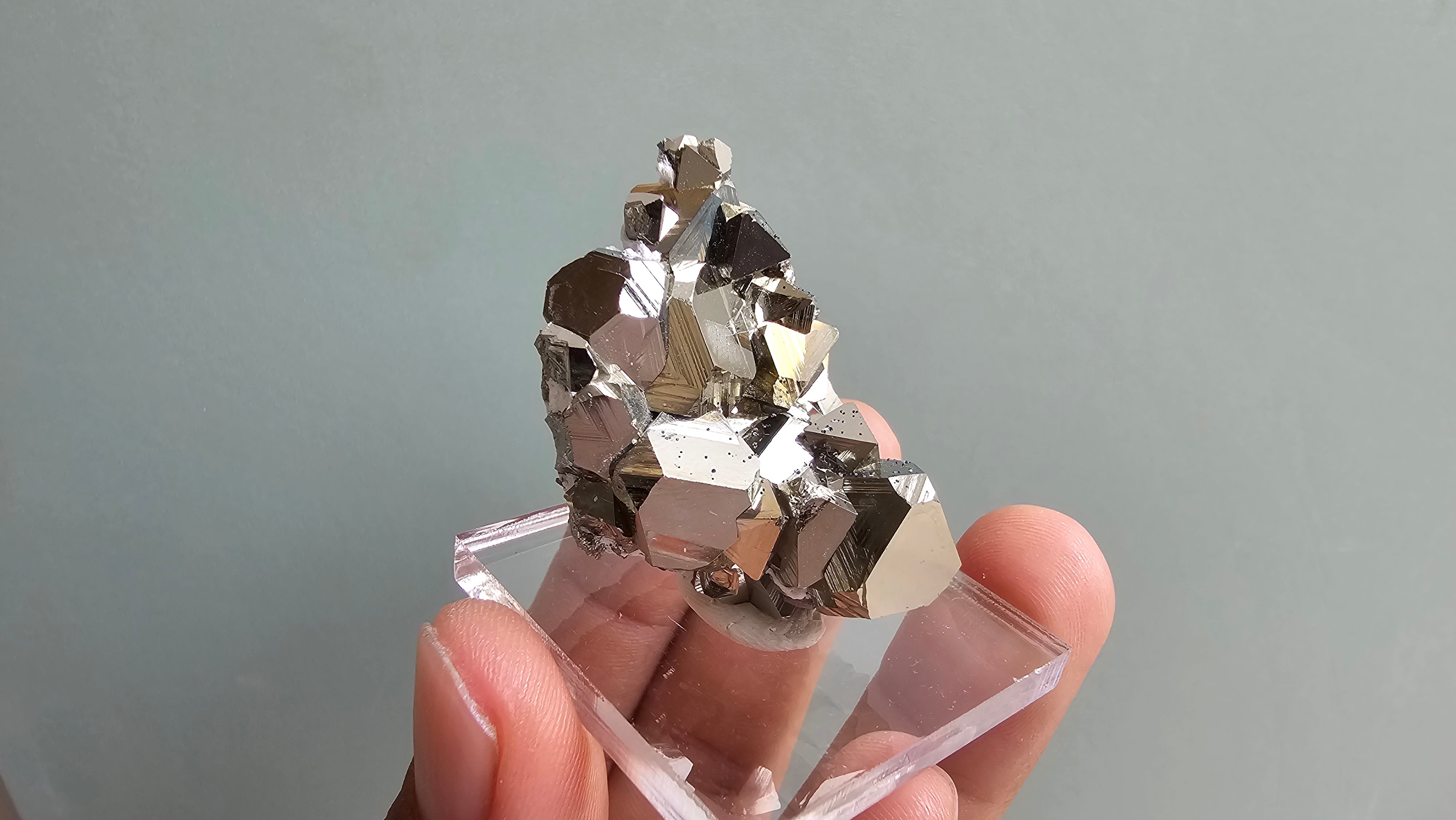 pyrite octahedral