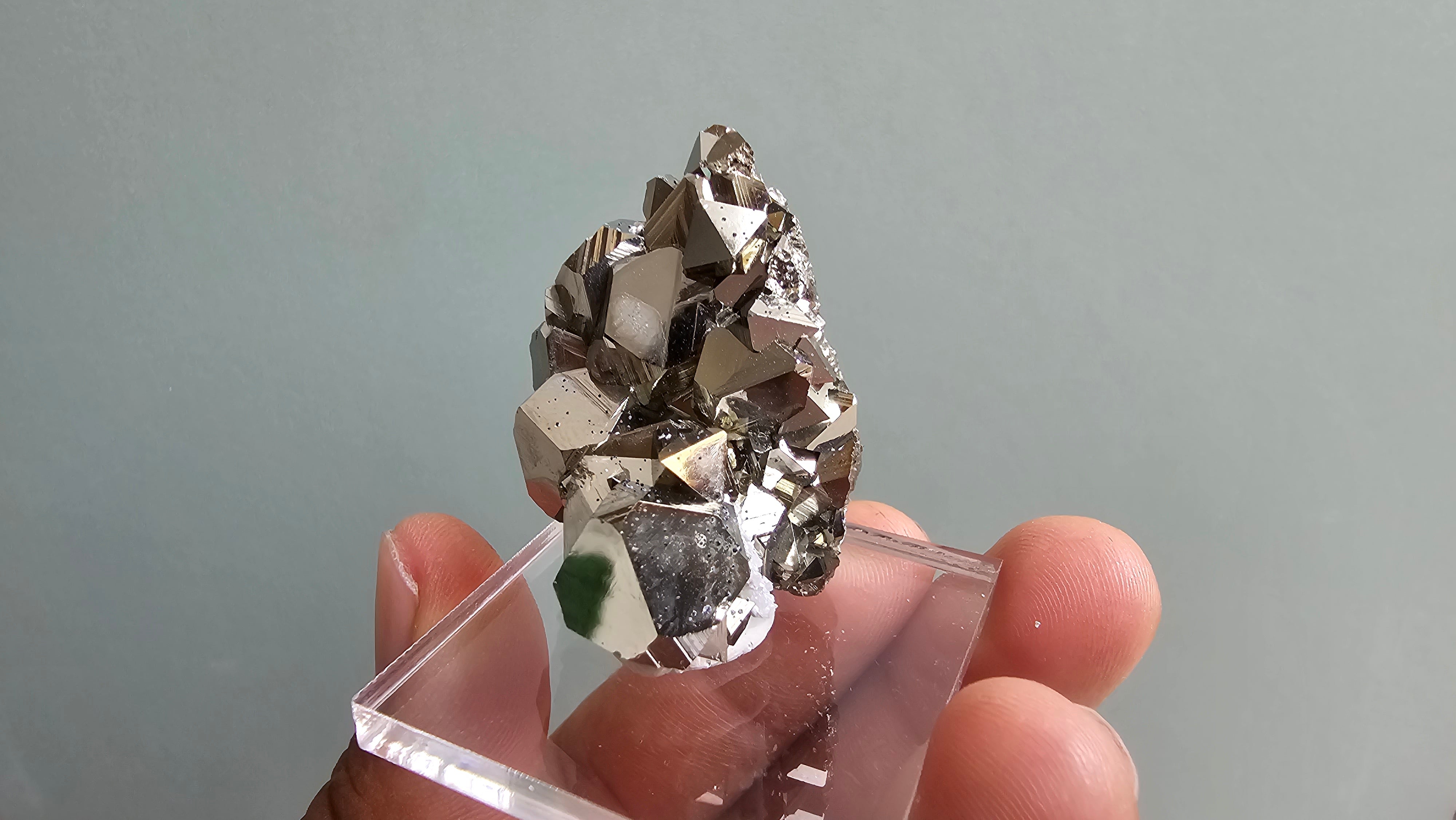 pyrite octahedral