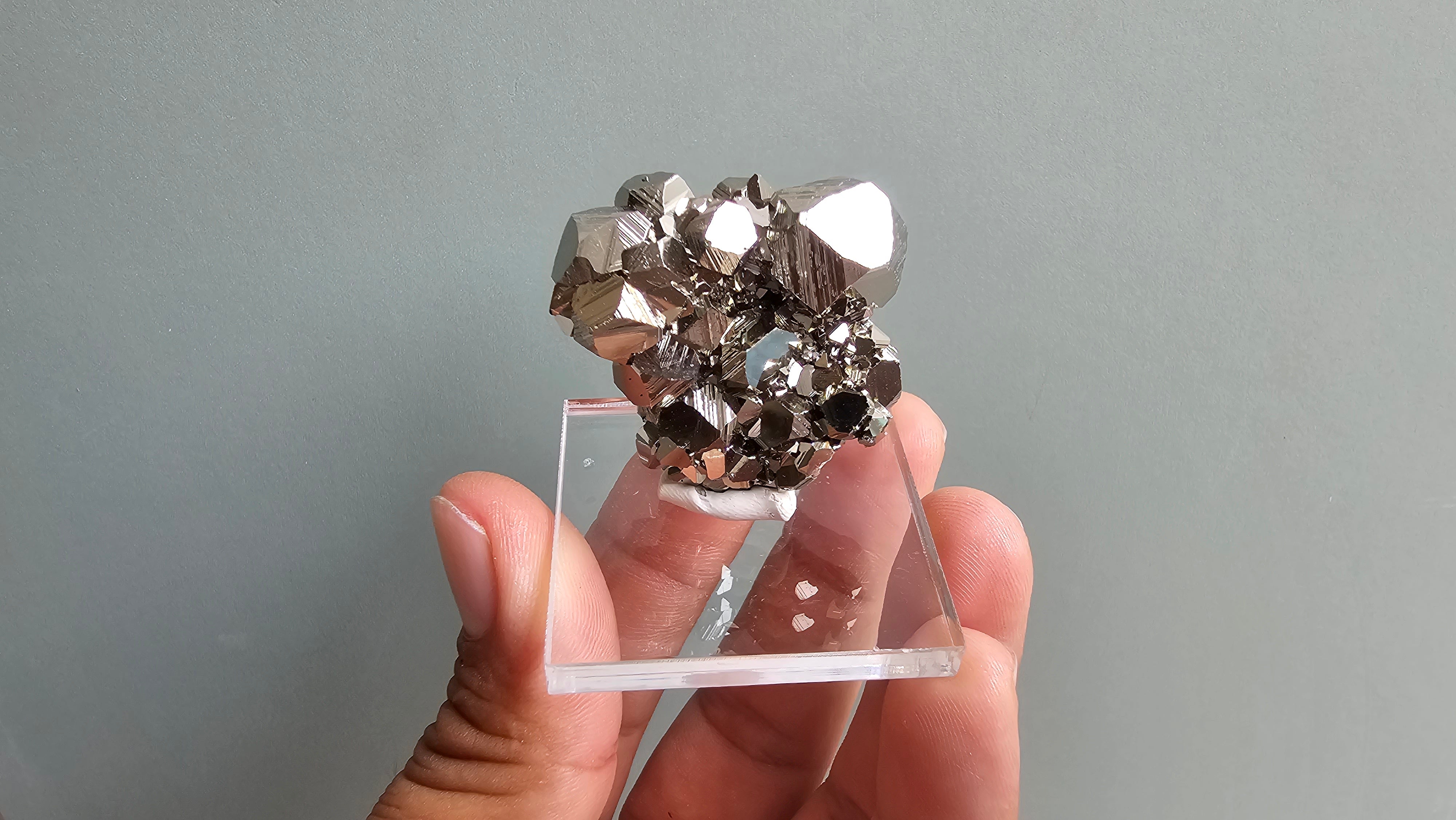 pyrite octahedral