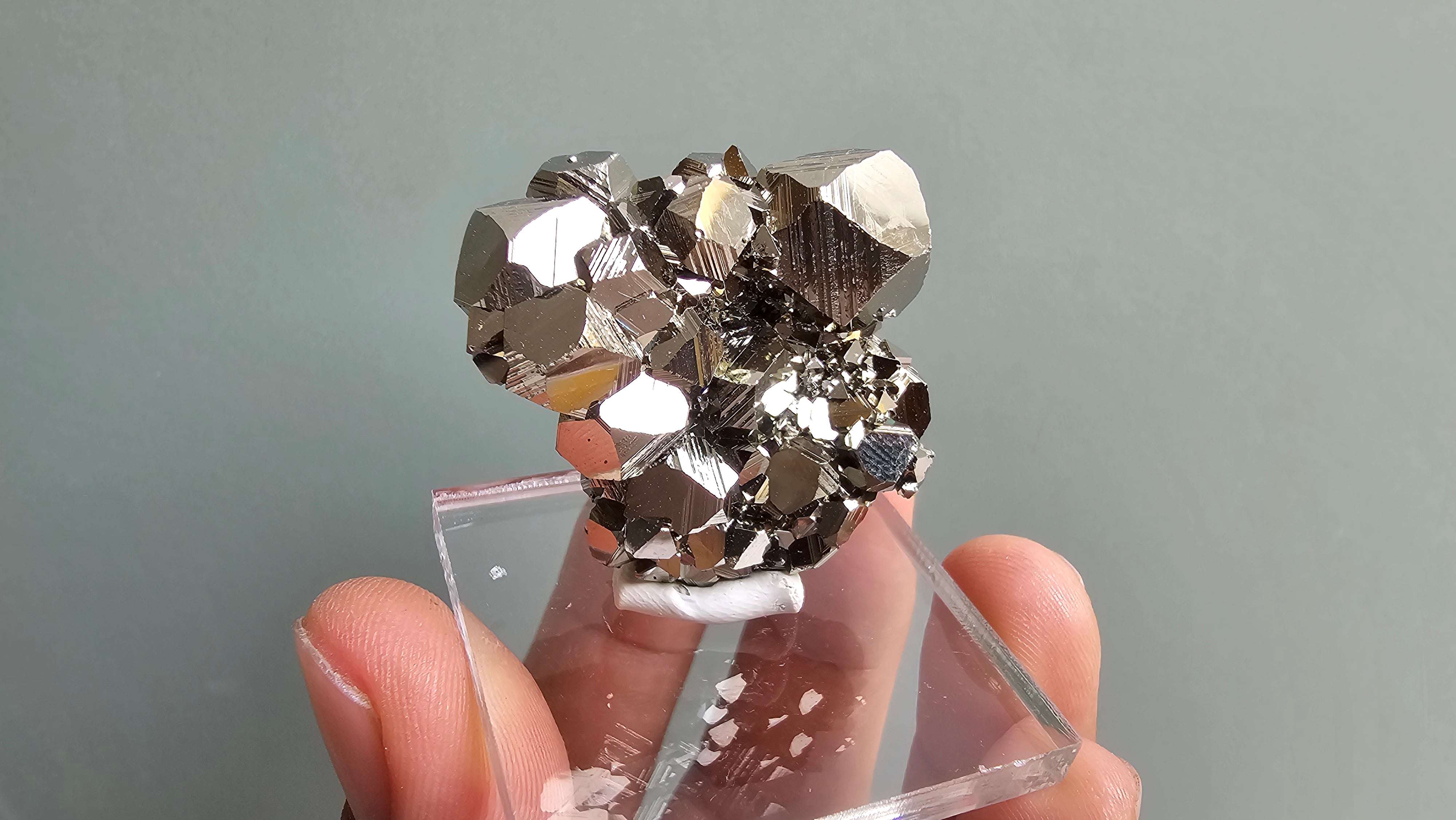 pyrite octahedral