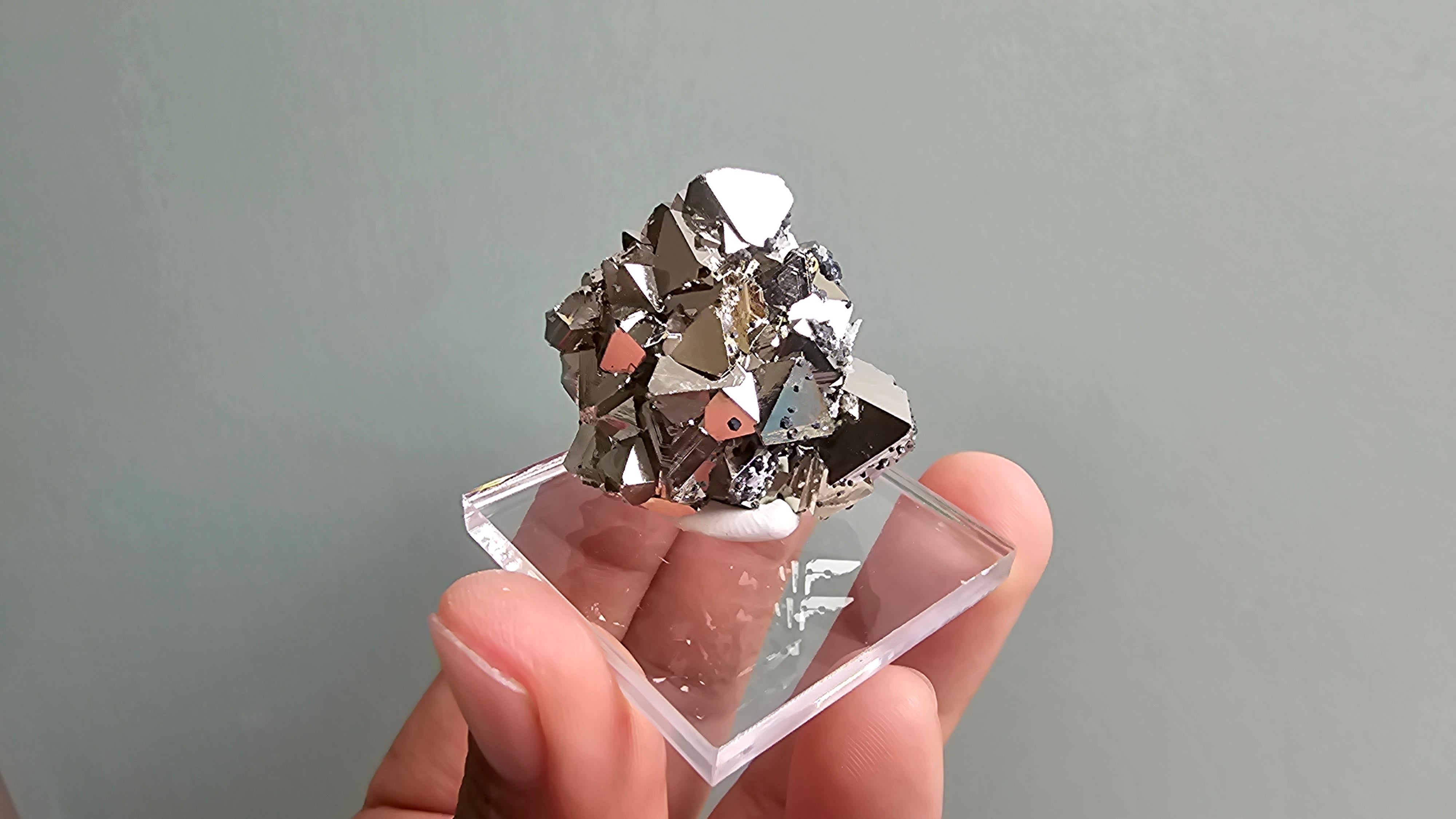 pyrite octahedral