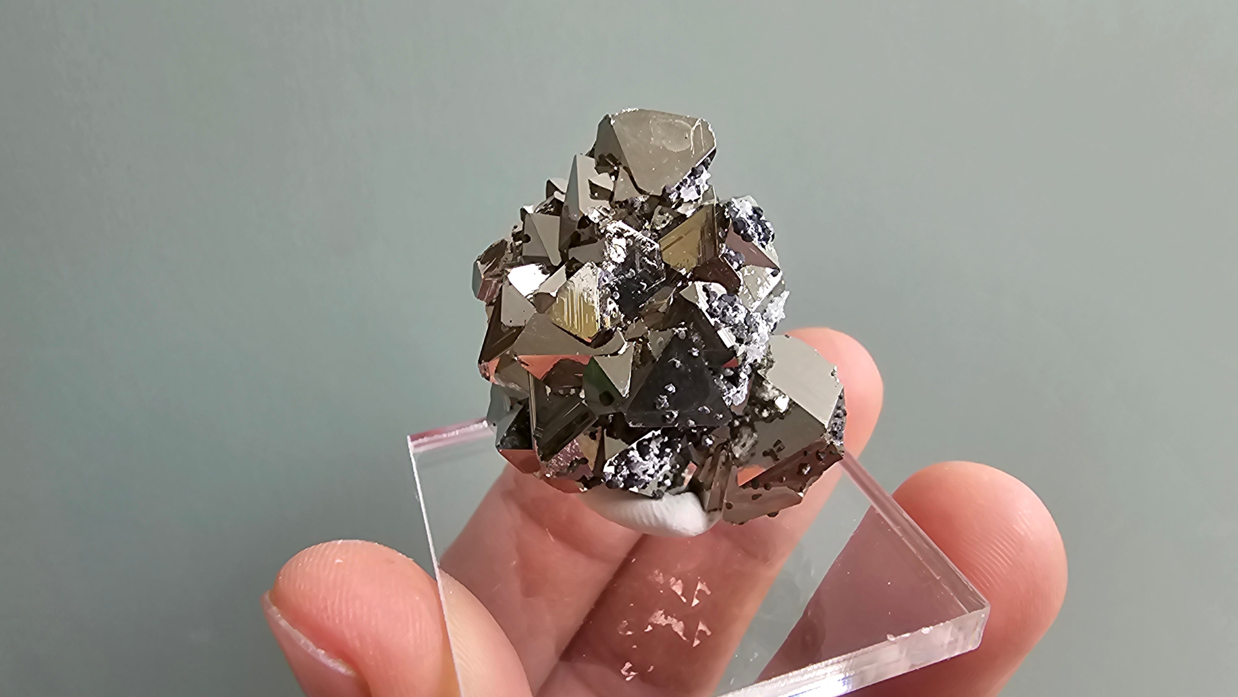 pyrite octahedral