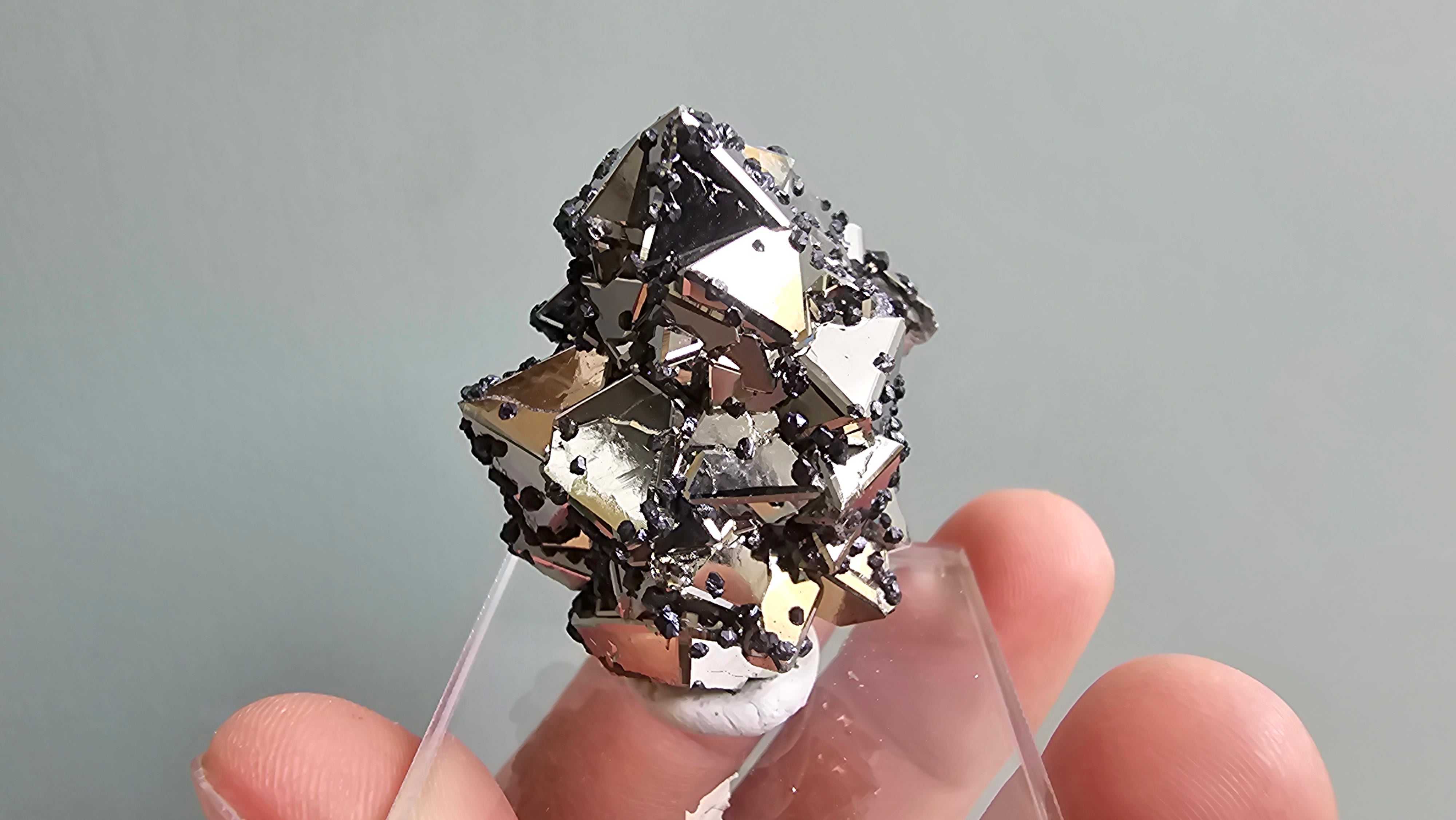 pyrite octahedral