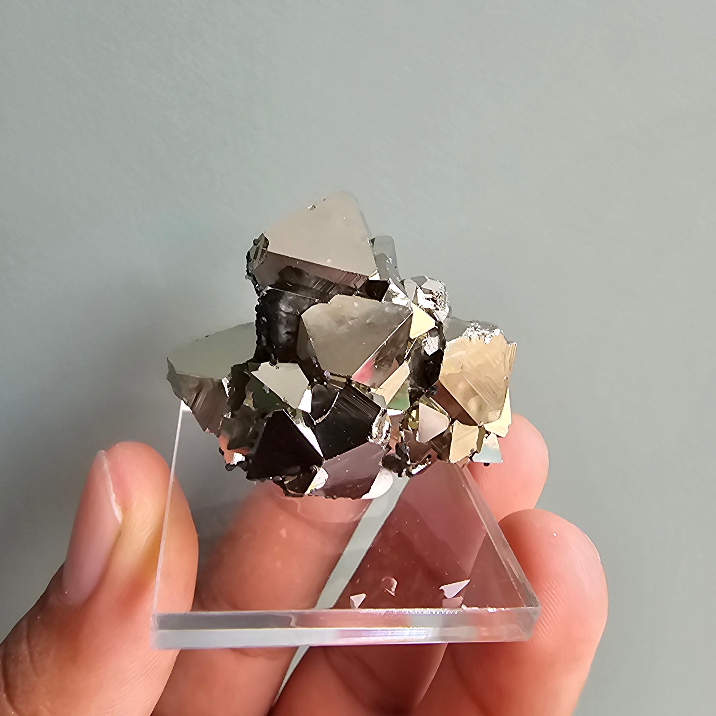pyrite octahedral
