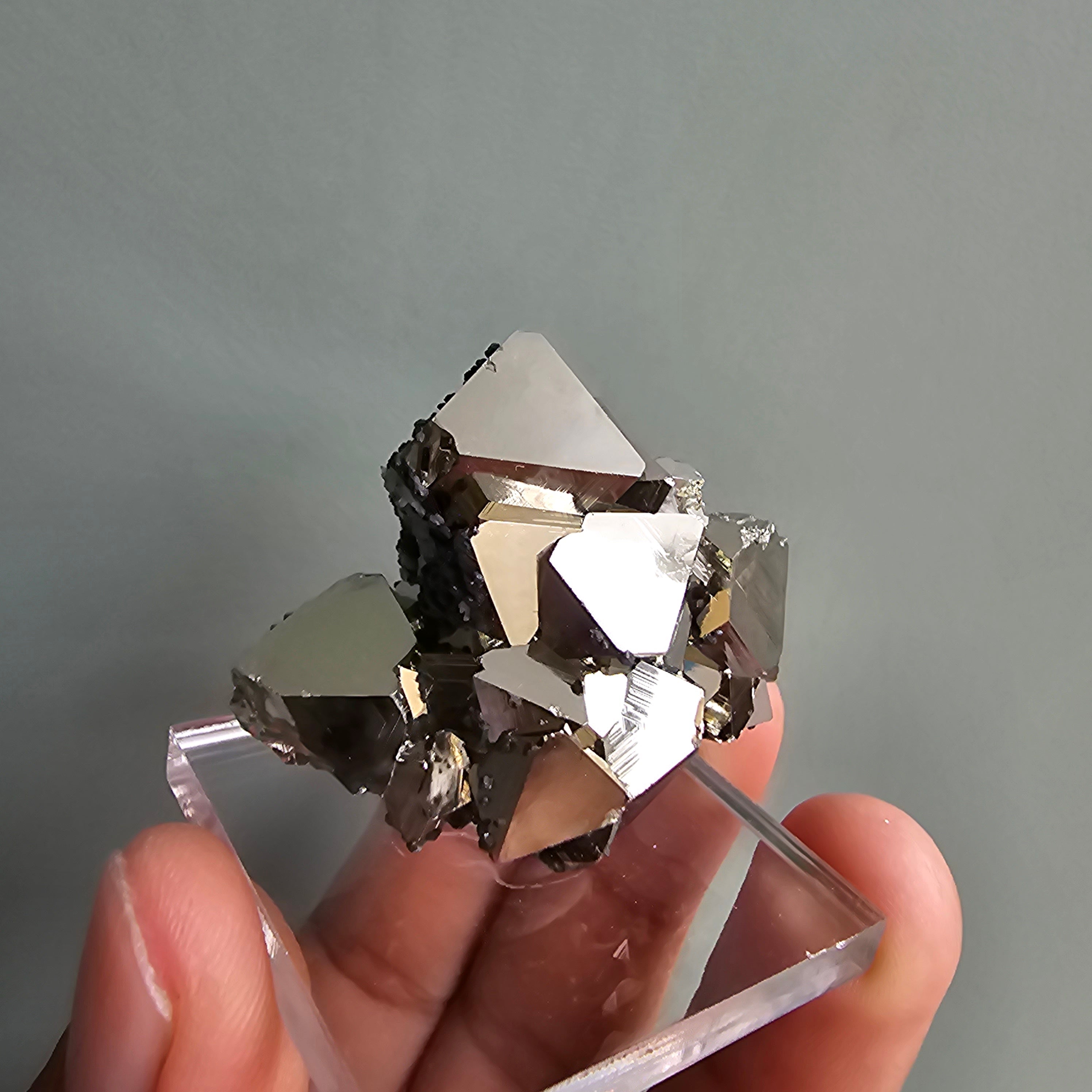 pyrite octahedral