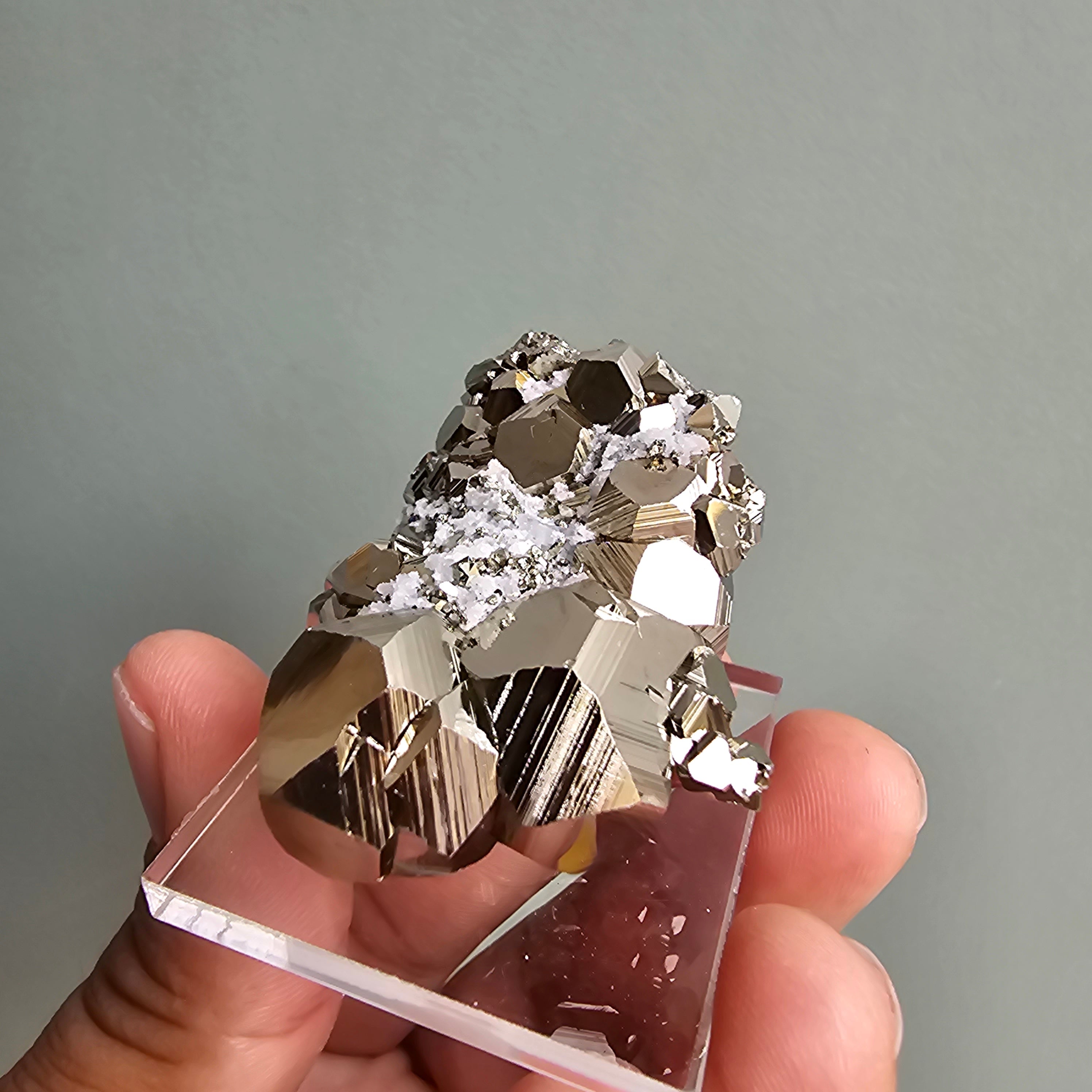 pyrite octahedral