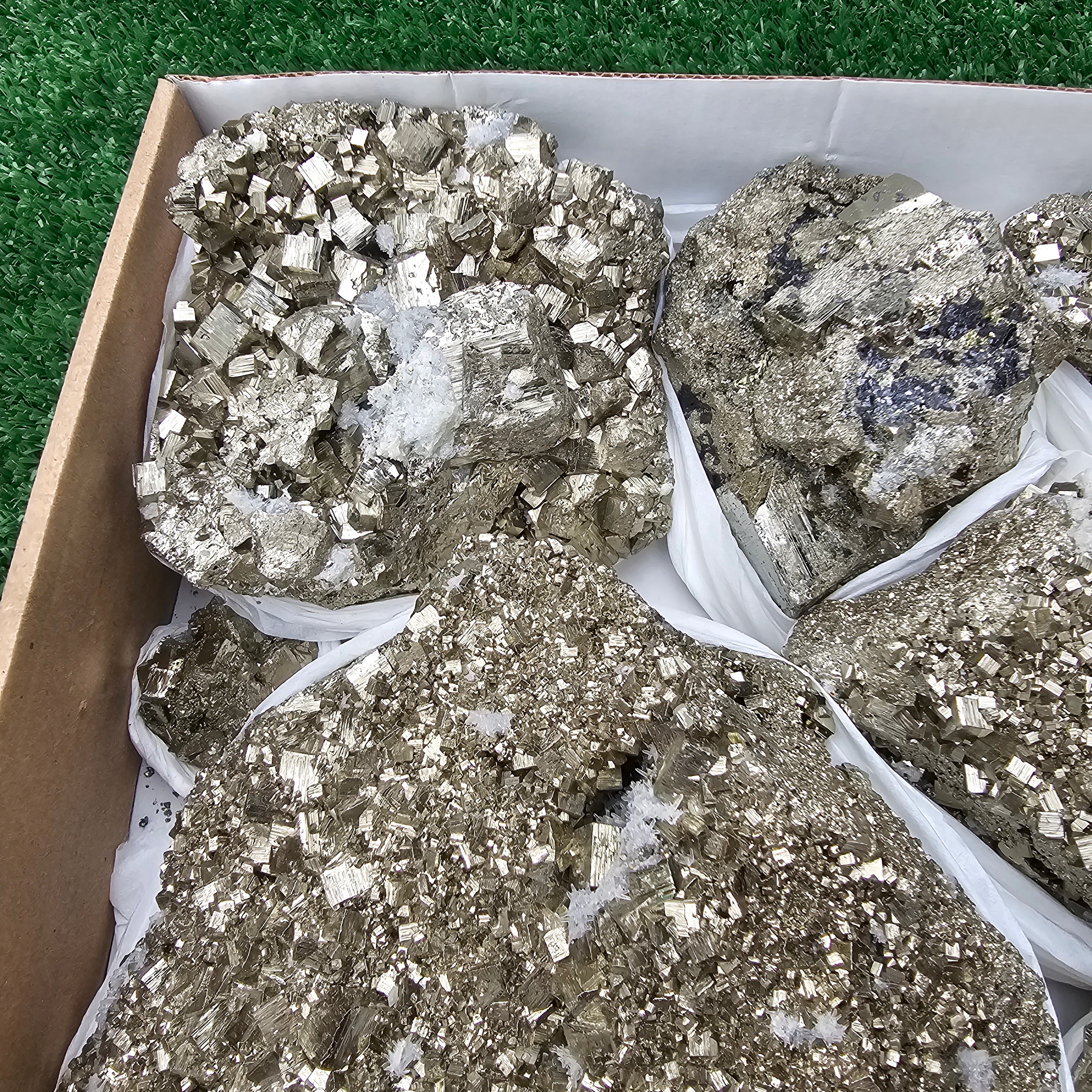 12 pc pyrite Cubic box
