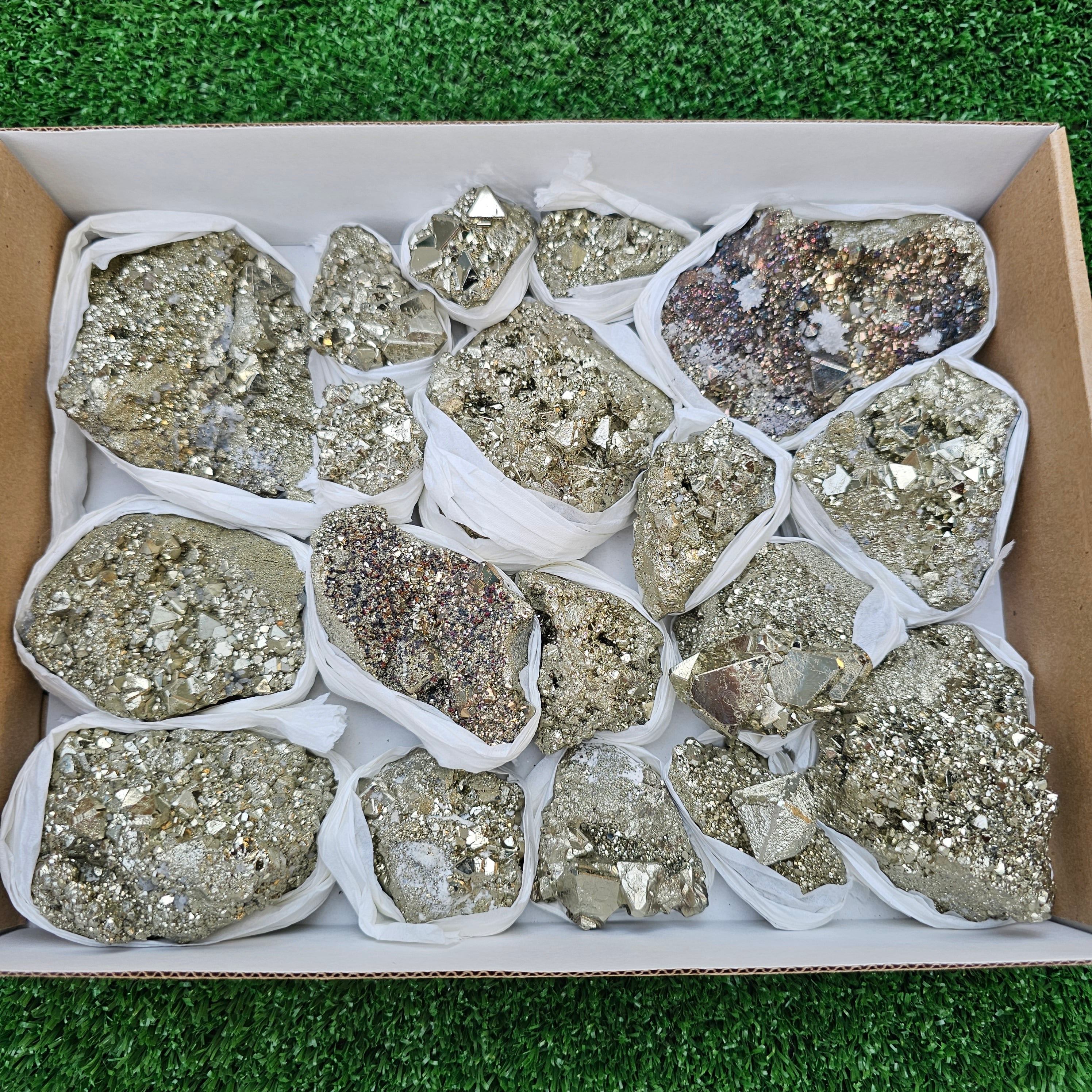 18  pc pyrite octahedral