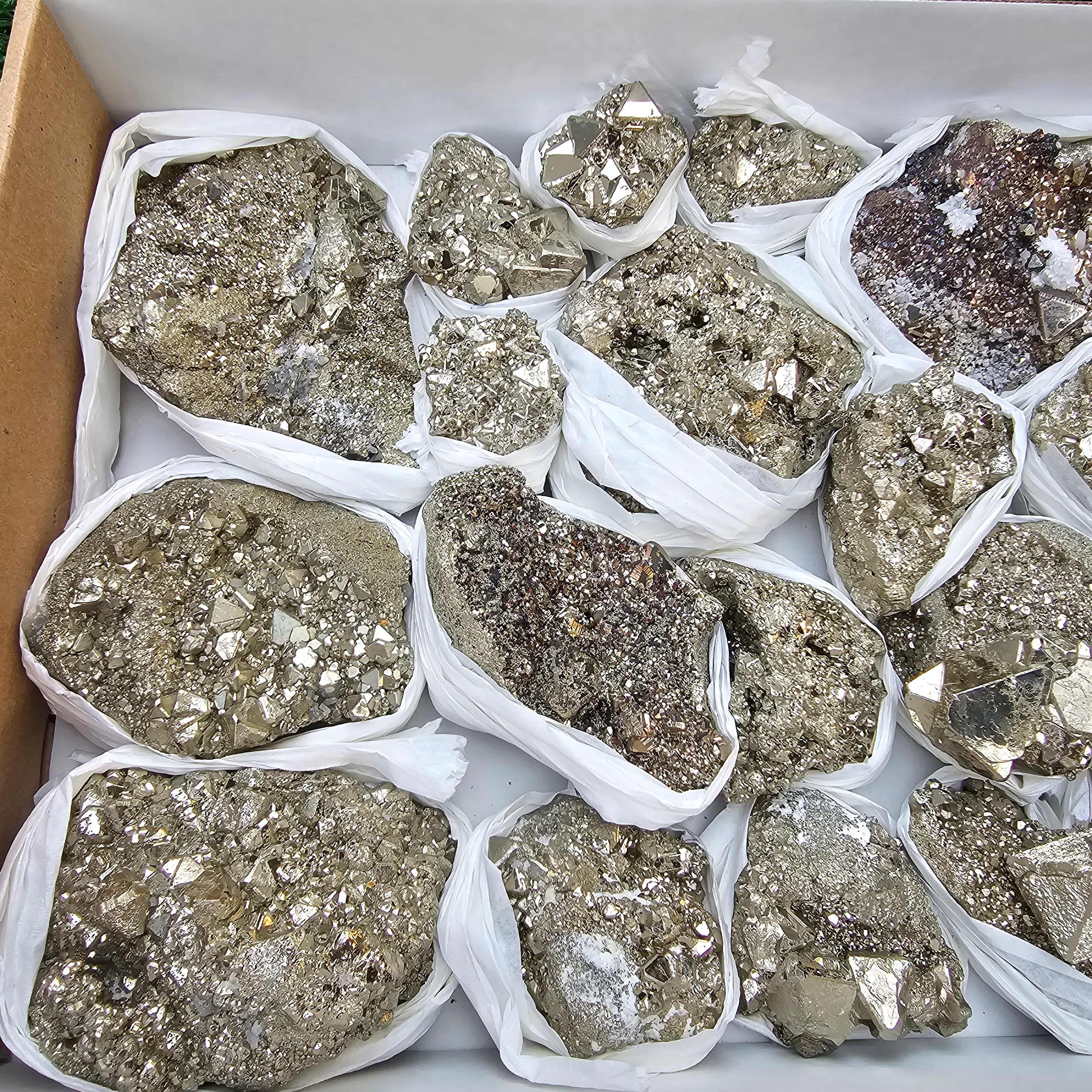 18  pc pyrite octahedral