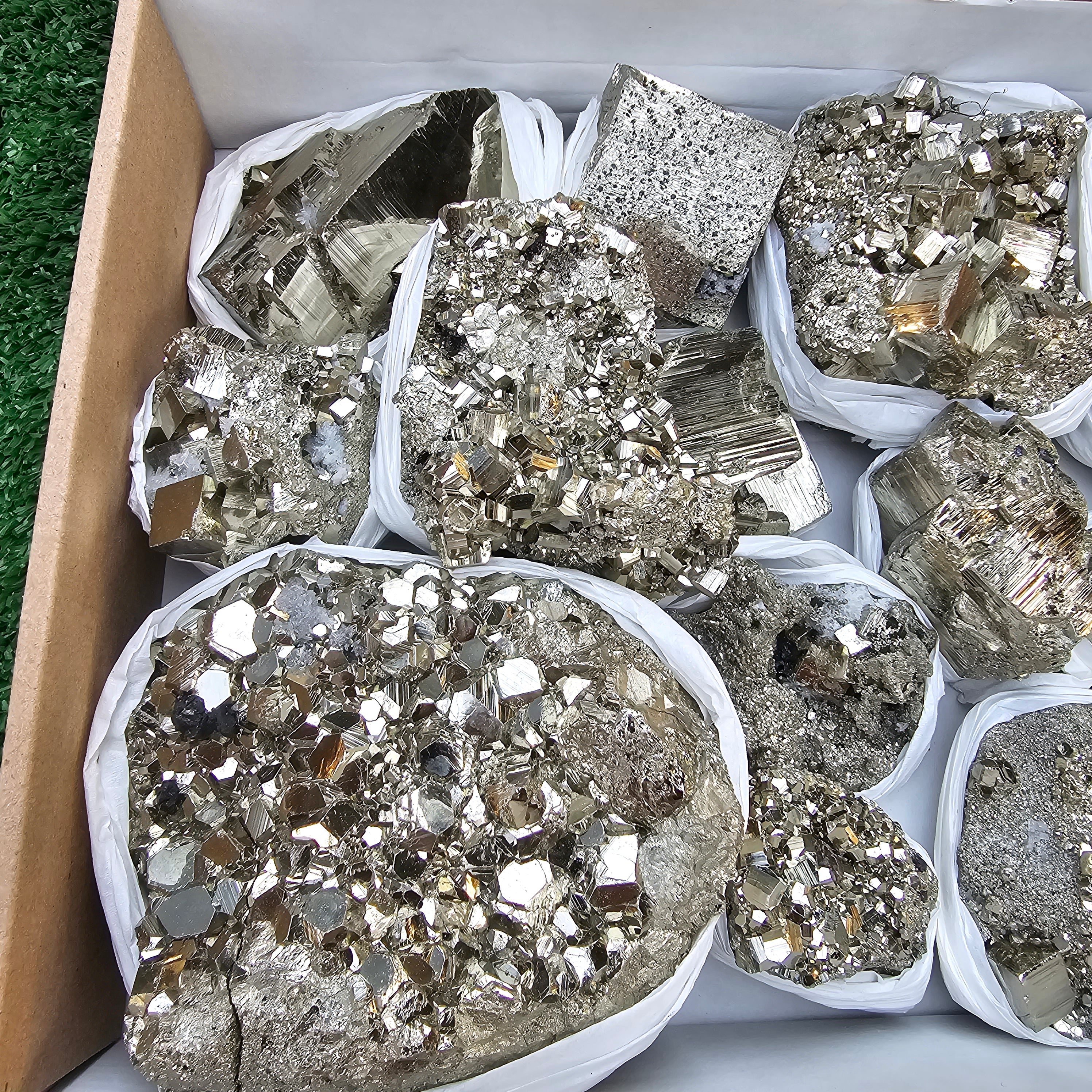 15 pc Pyrite Cubic