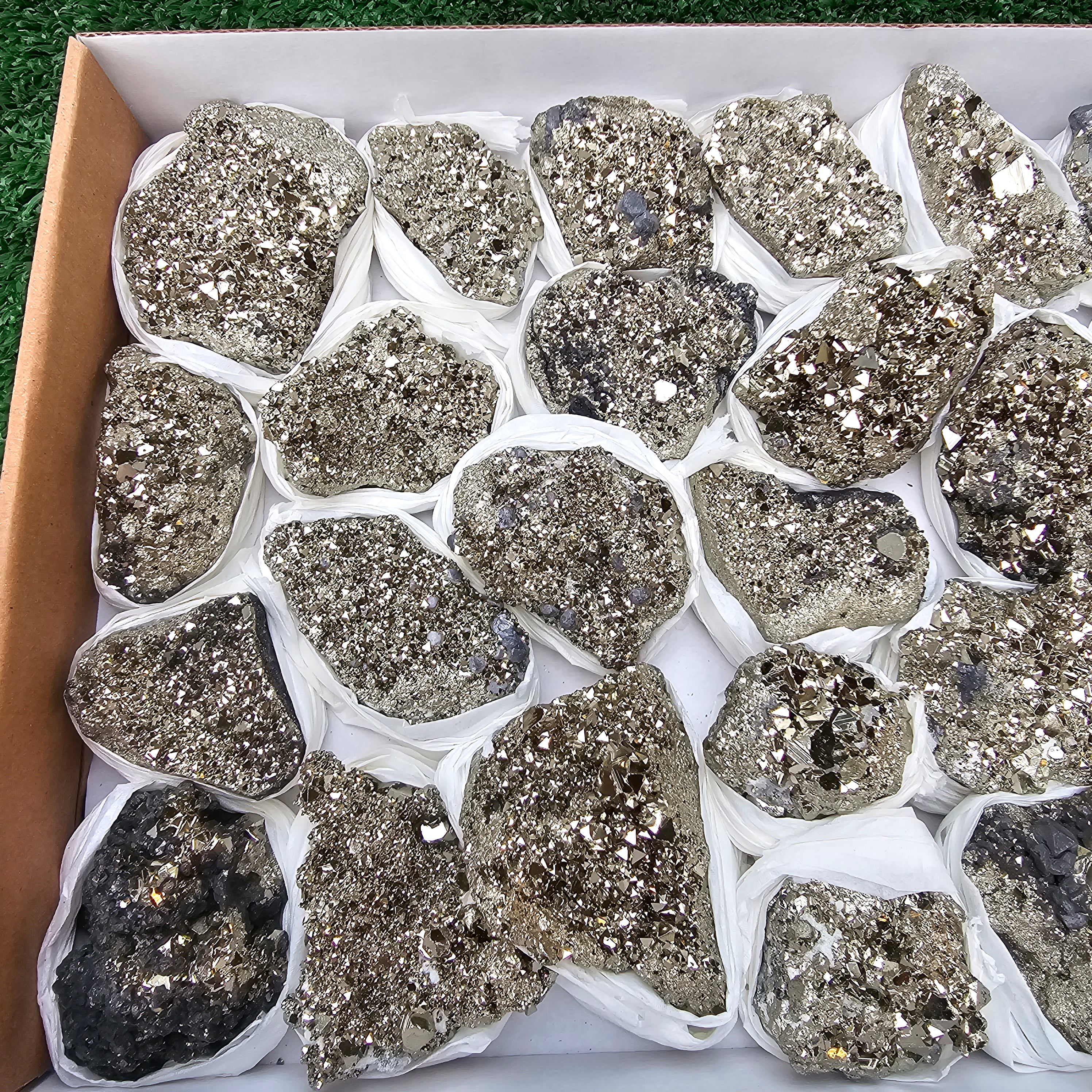 26 pc pyrite octahedral