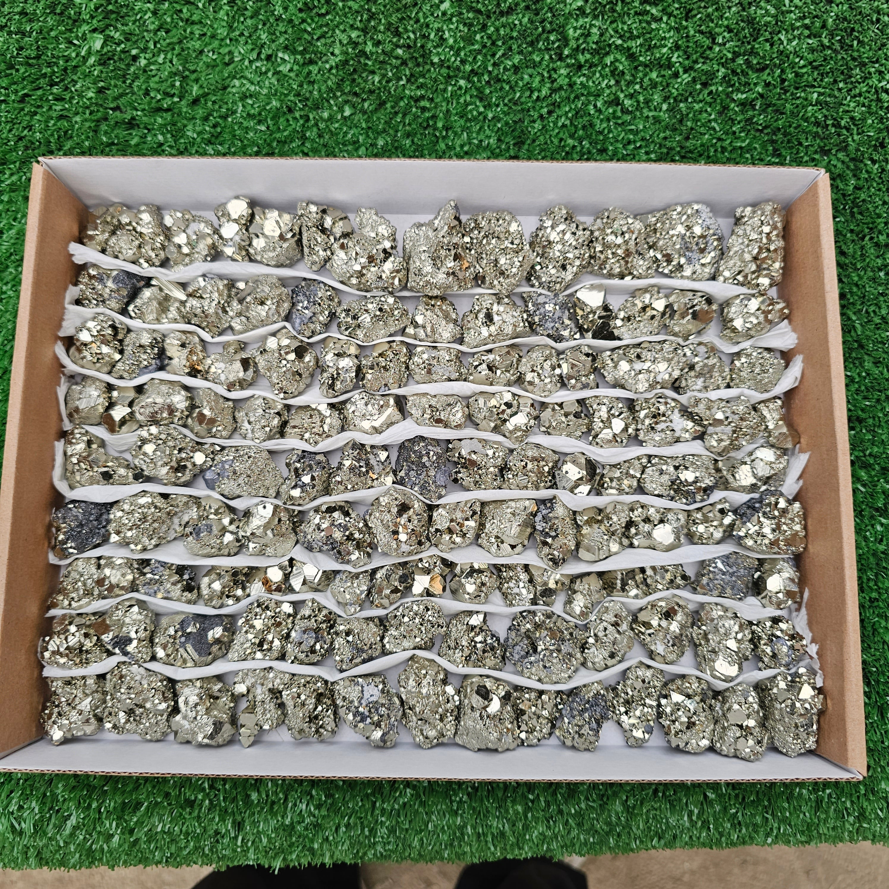 120 pc pyrite octahedral