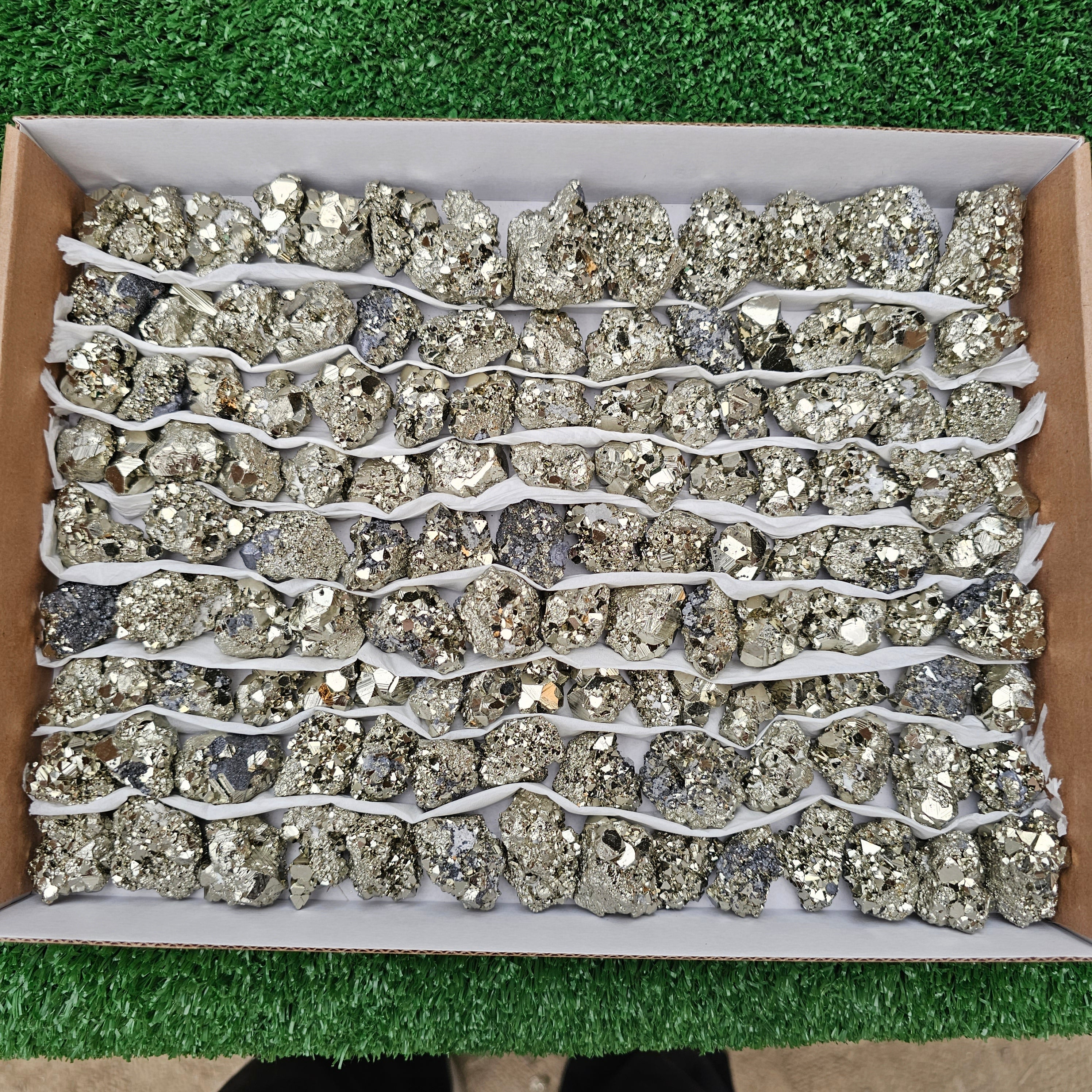 120 pc pyrite octahedral