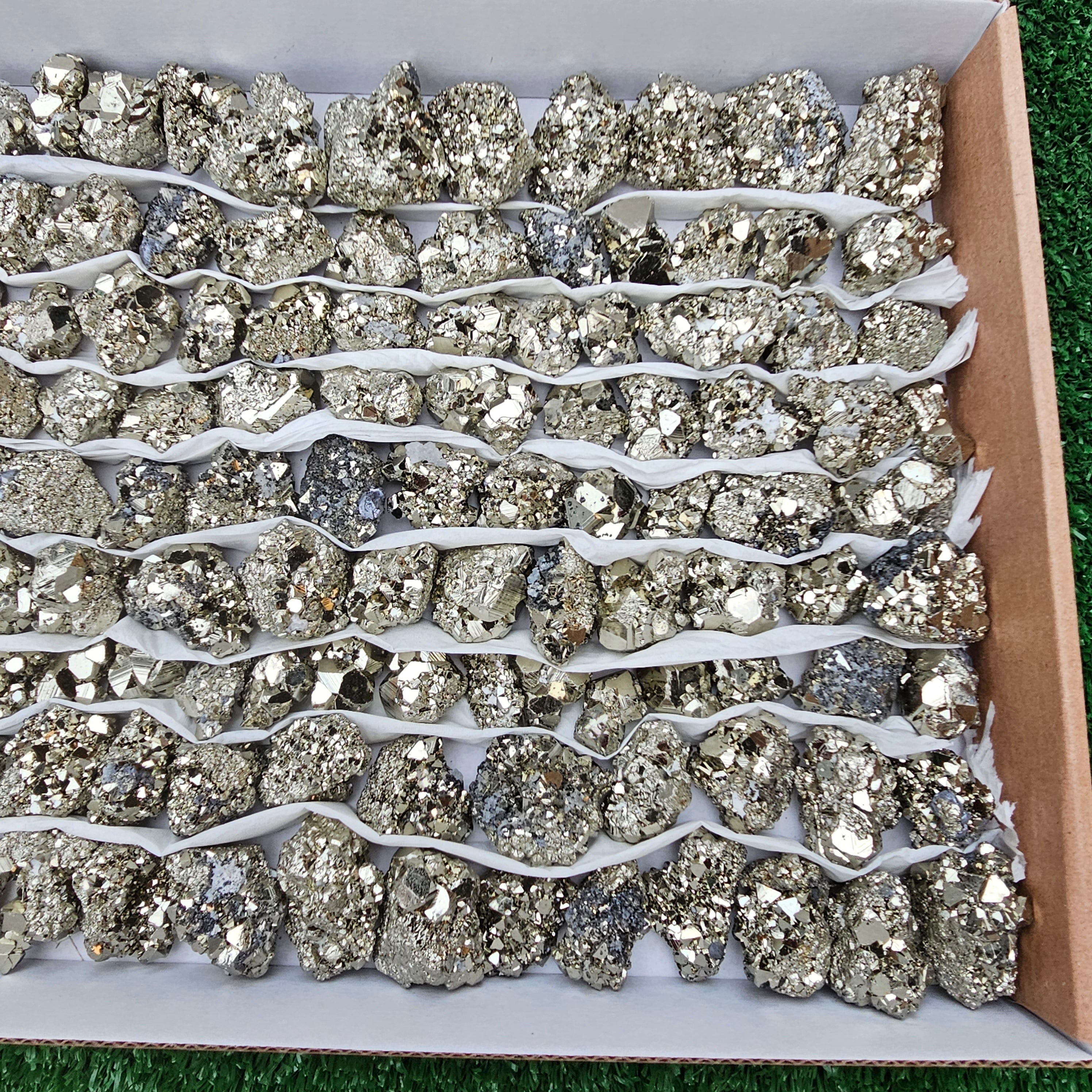 120 pc pyrite octahedral