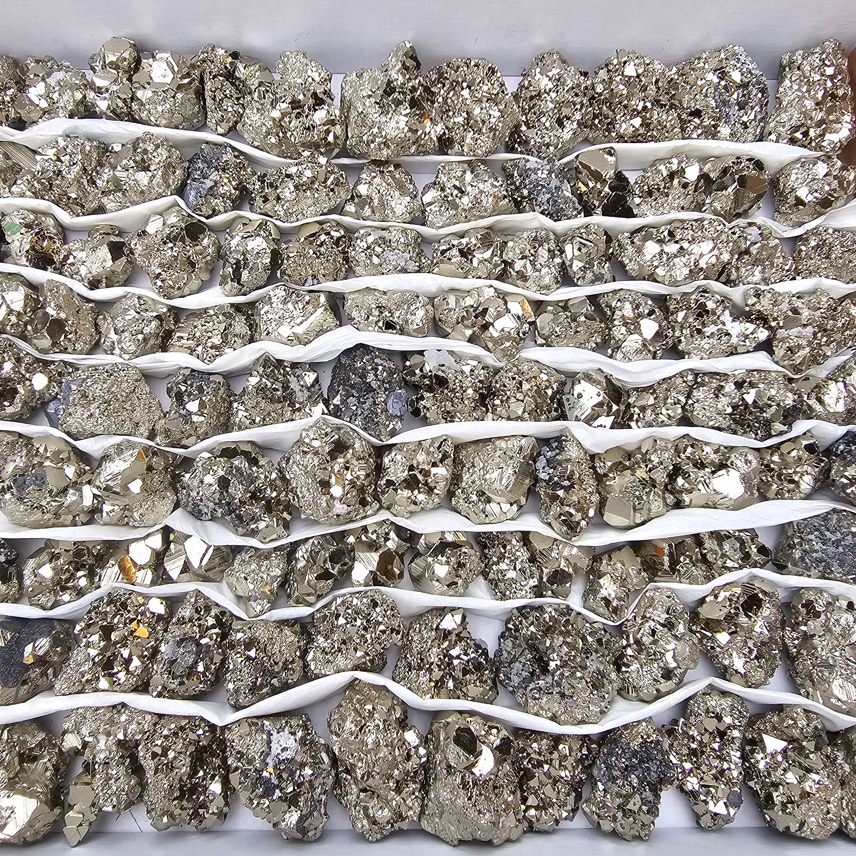 120 pc pyrite octahedral