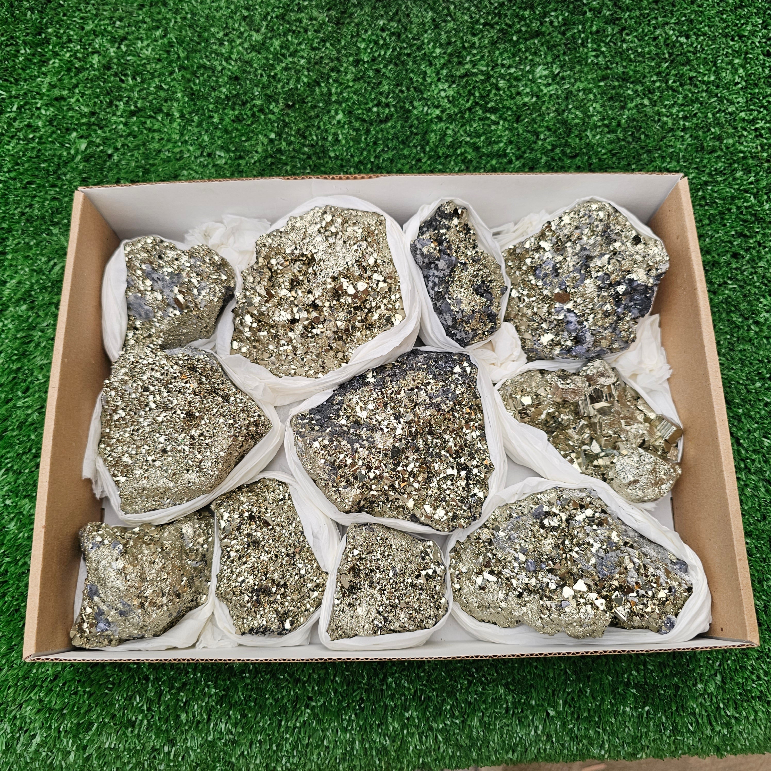 11 pc pyrite octahedral