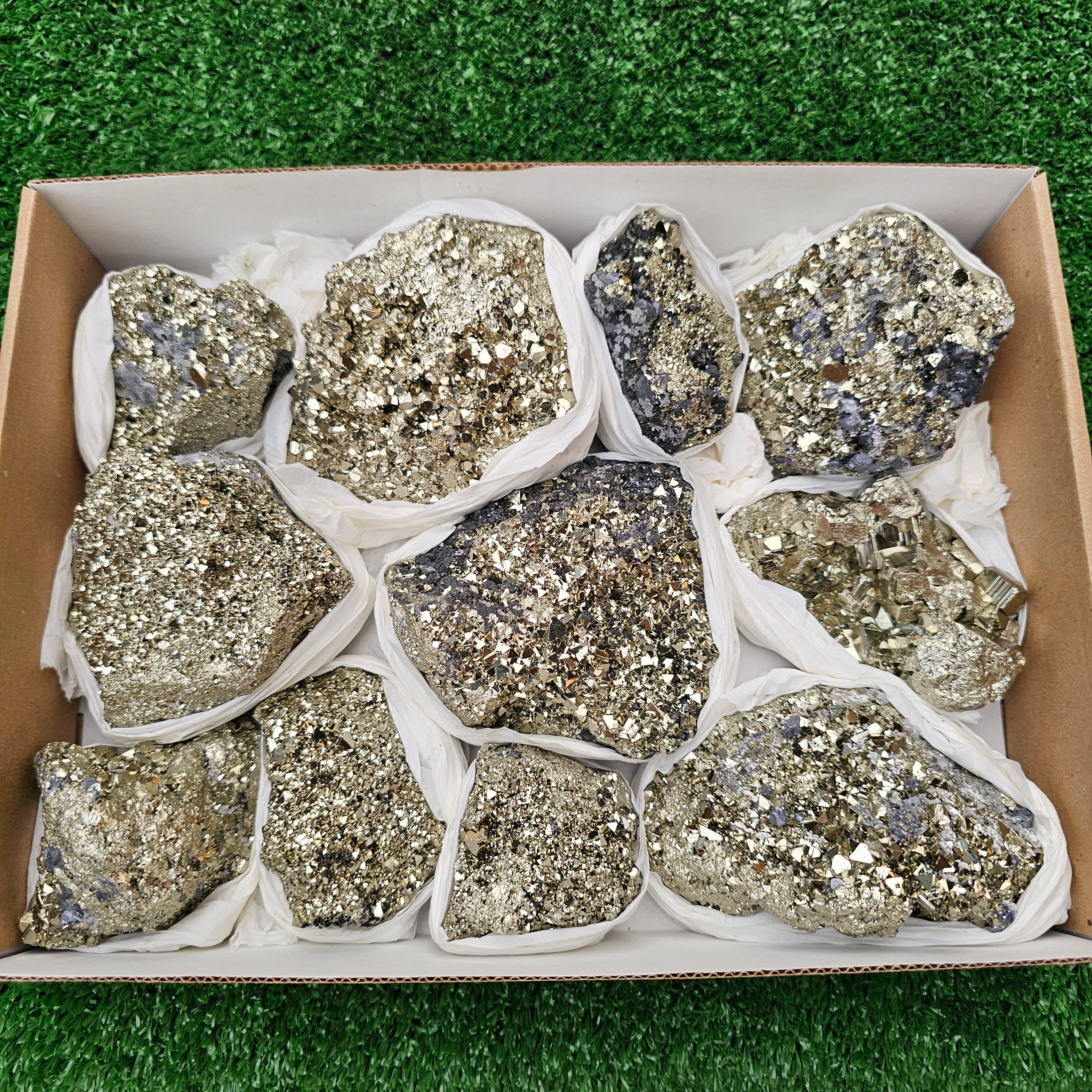 11 pc pyrite octahedral