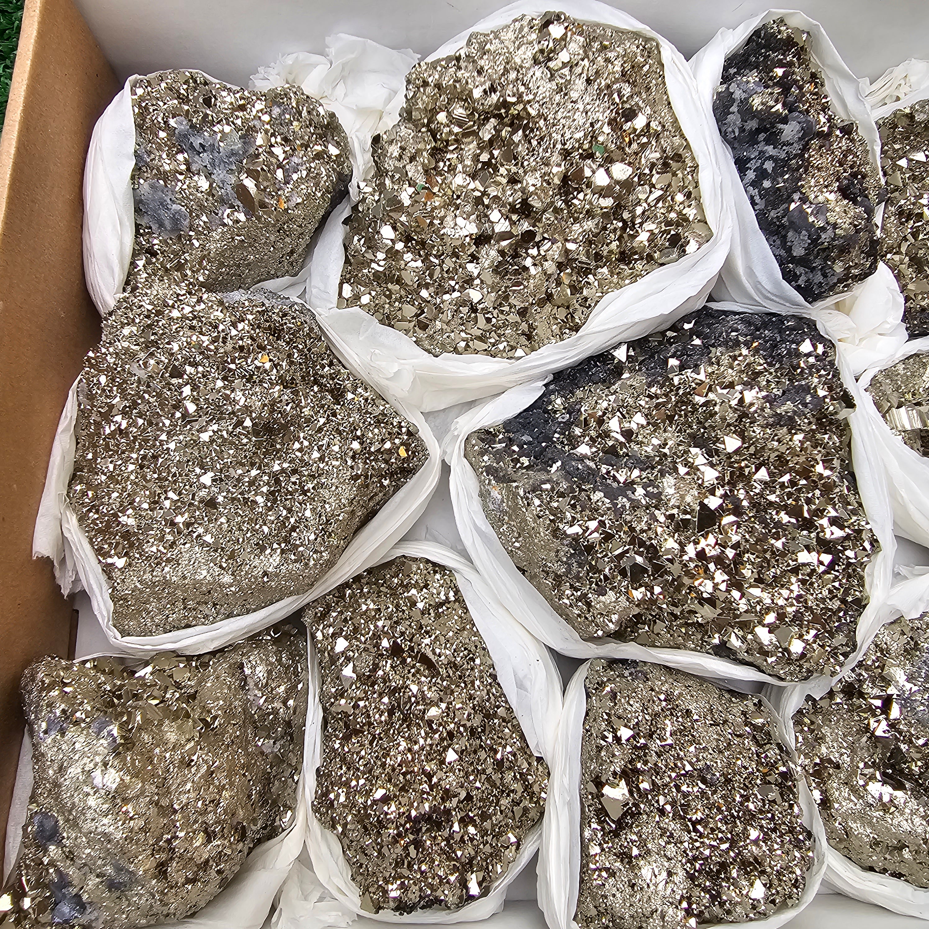11 pc pyrite octahedral