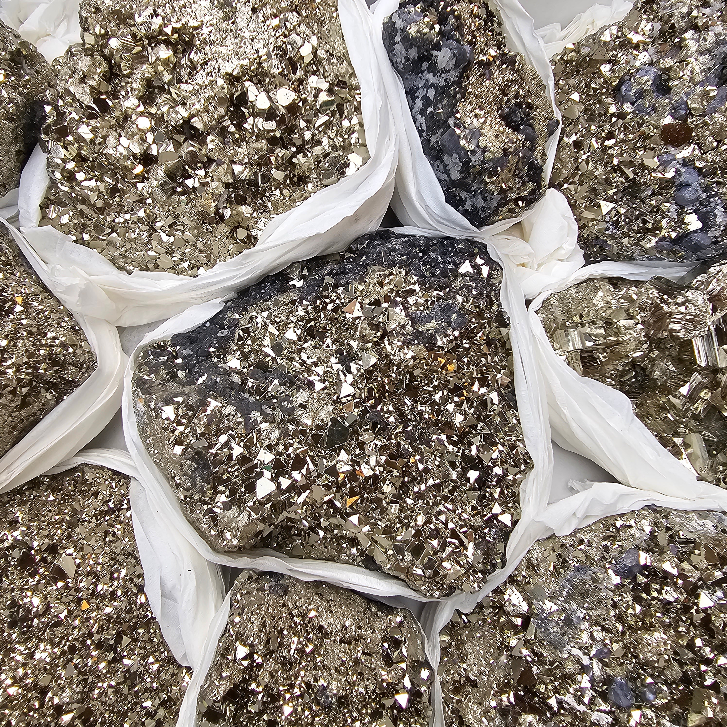 11 pc pyrite octahedral