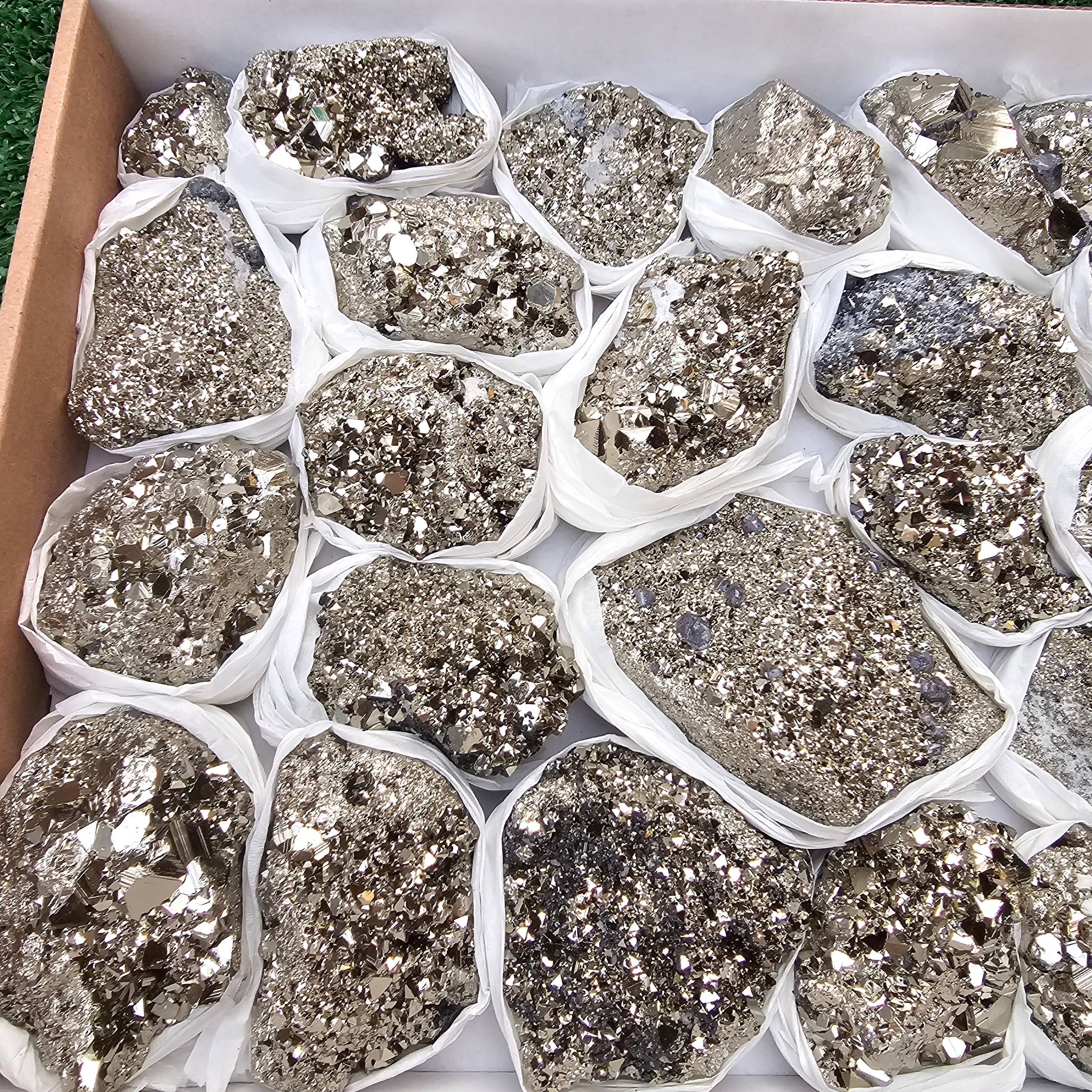 26 pc pyrite octahedral