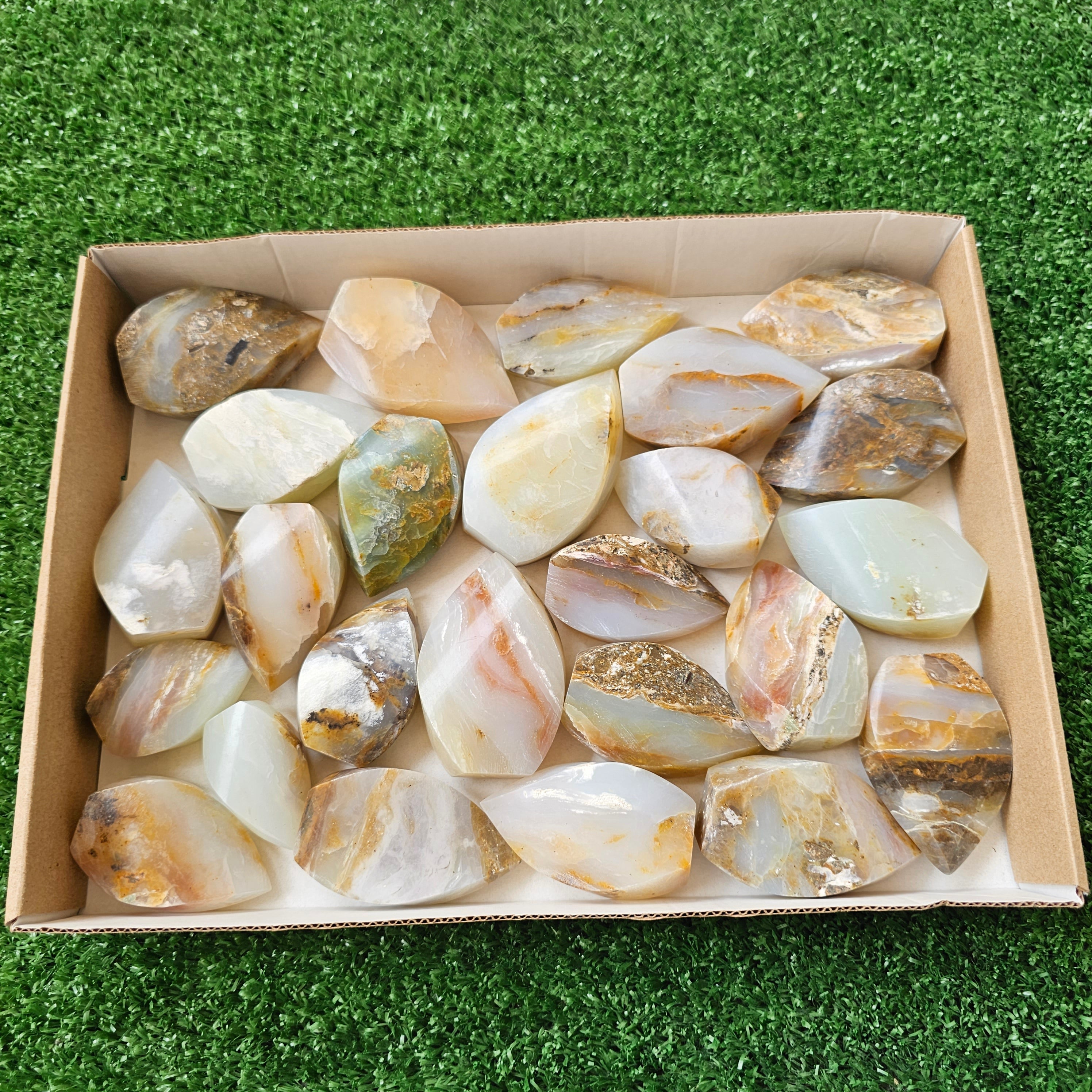 25 pc blue opal flames