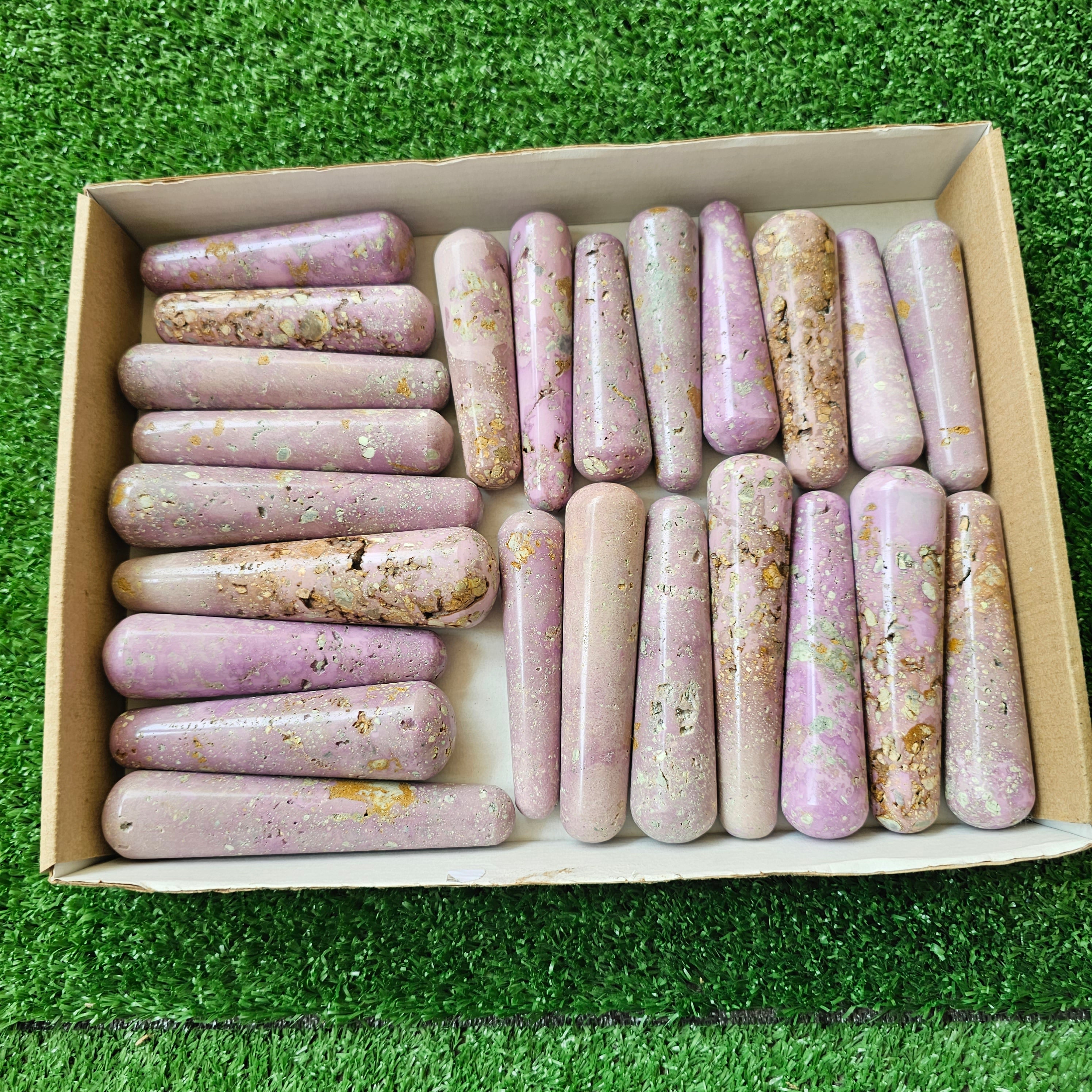 24 pc phosphosiderite wands massage