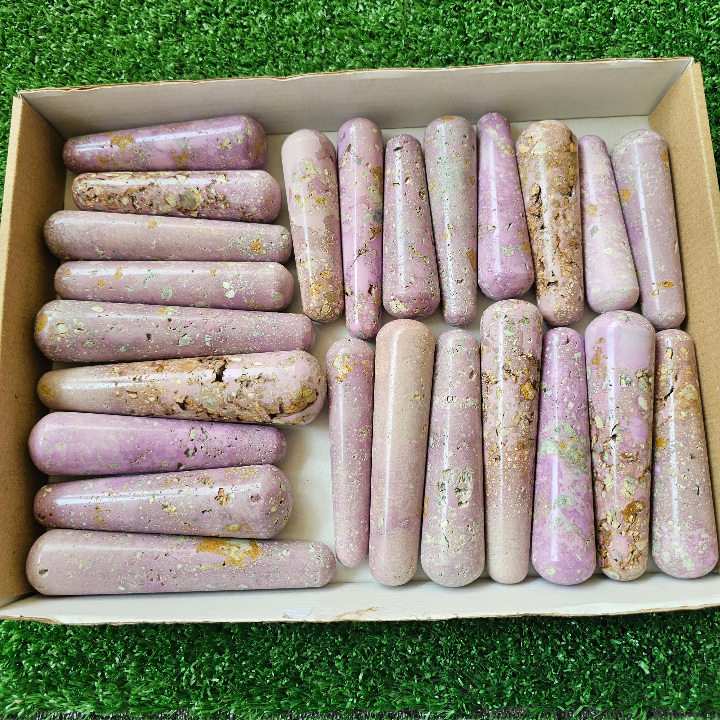 24 pc phosphosiderite wands massage
