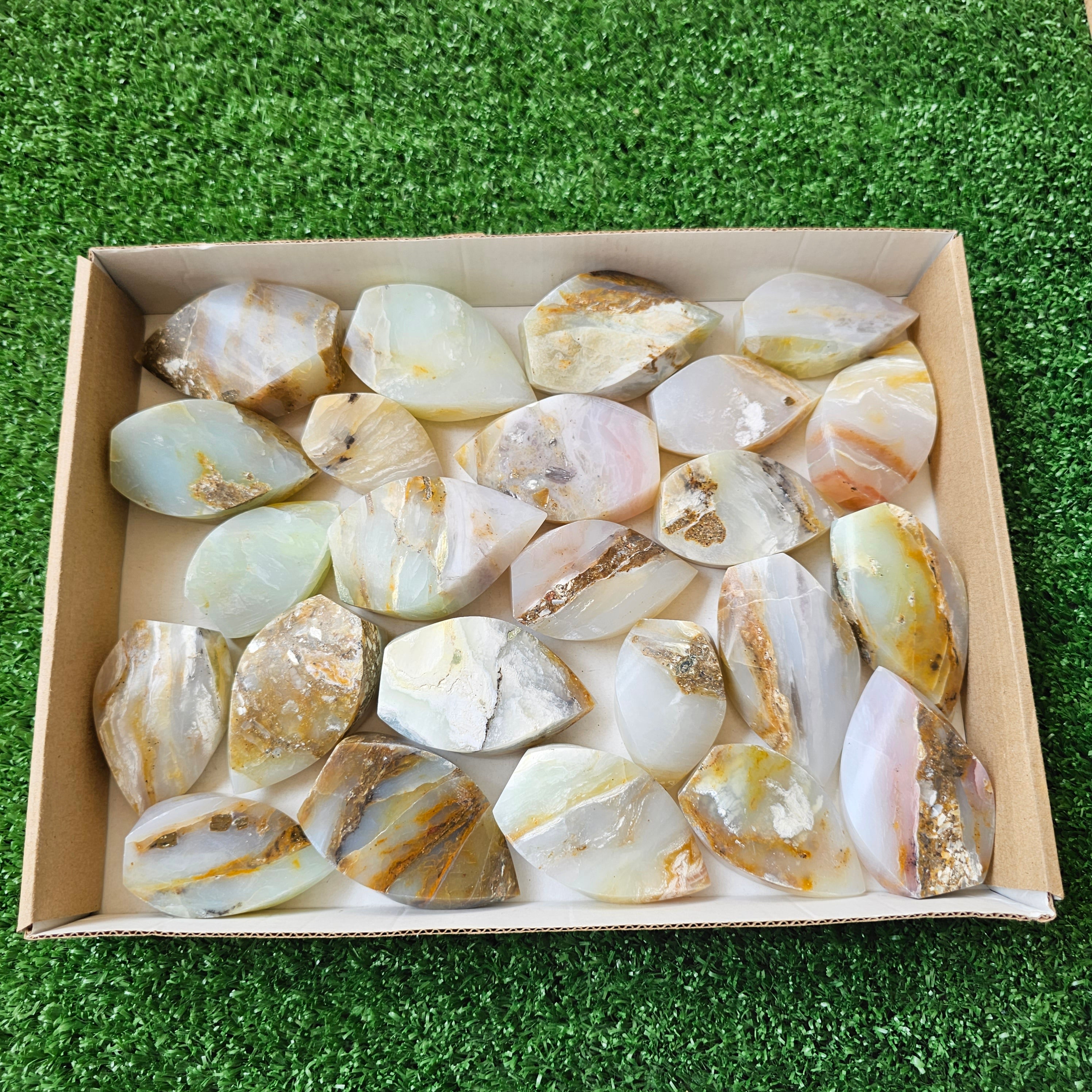 24 pc blue opal flames