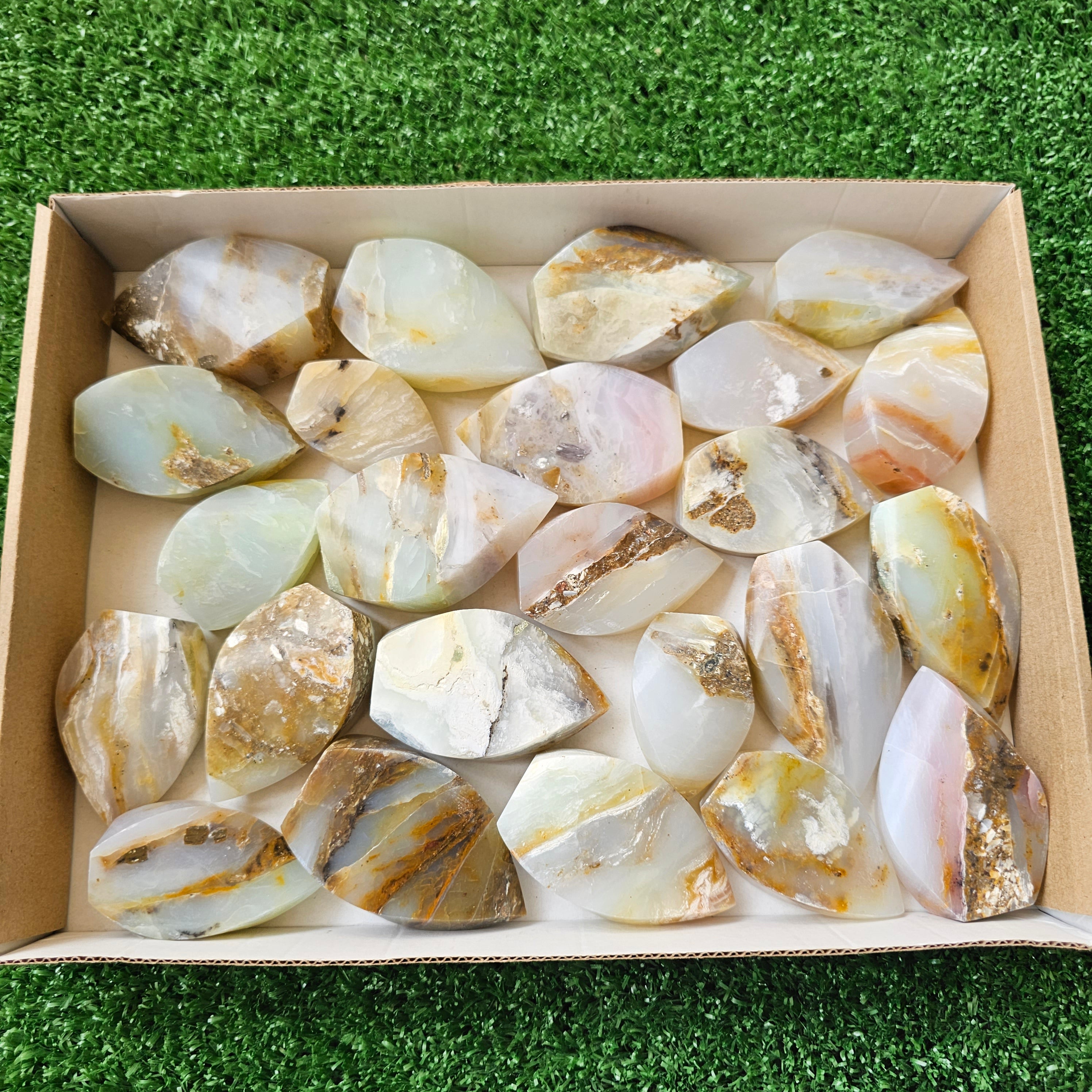 24 pc blue opal flames