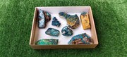 Lot 8 Chrysocolla on Quartz