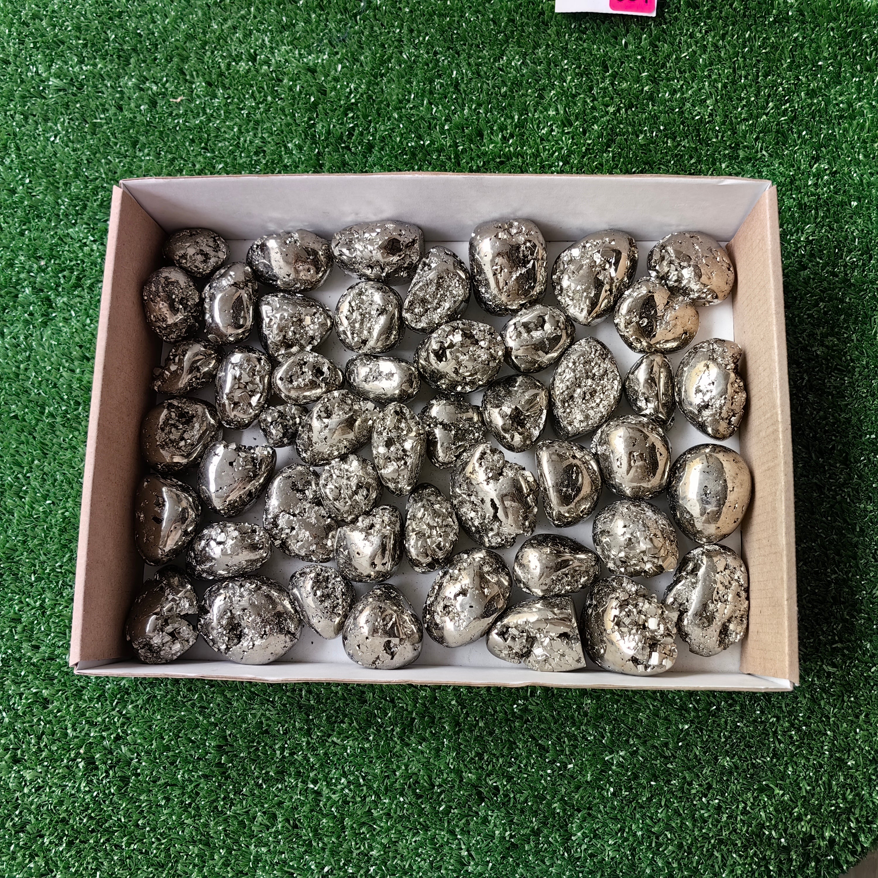 Lot 48 pcs Pyrite Tumbled*