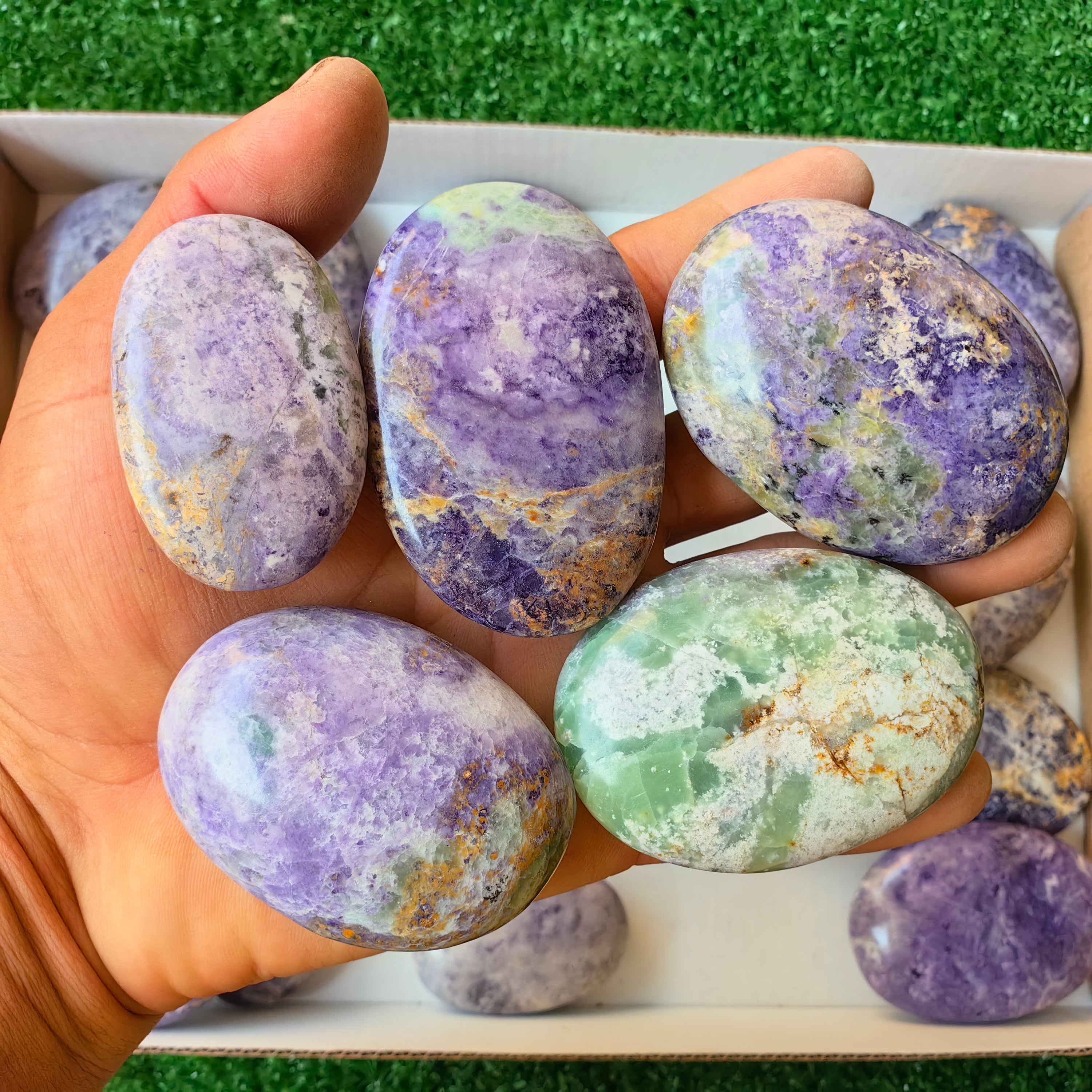 23 pcs Bolivianite Palm