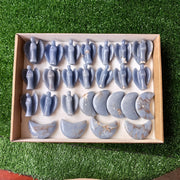 26 pcs angels & moons angelite