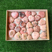 26 pc pink opal hearts